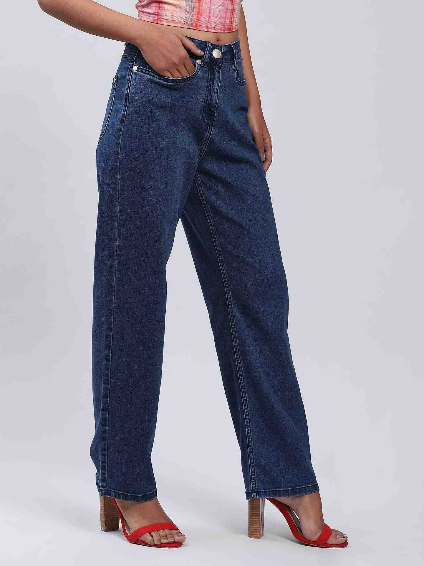 Dark Blue  Denim Jeans