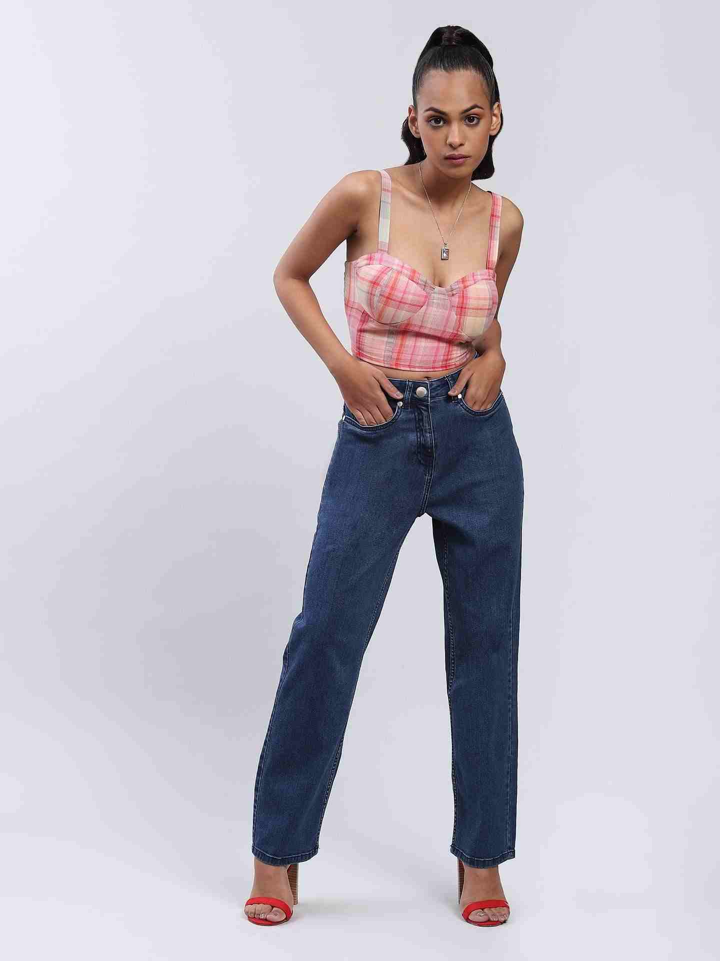 Dark Blue  Denim Jeans