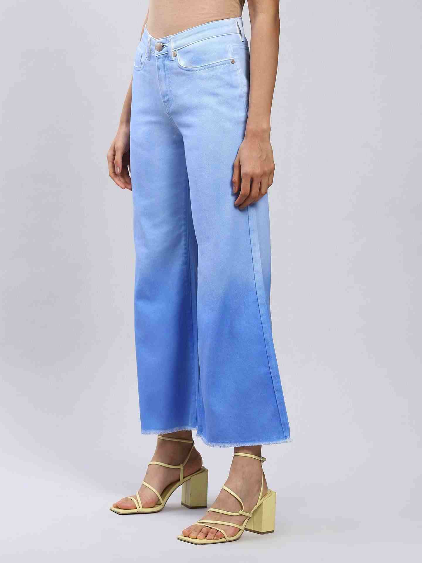 Blue Ombre Denim Jeans