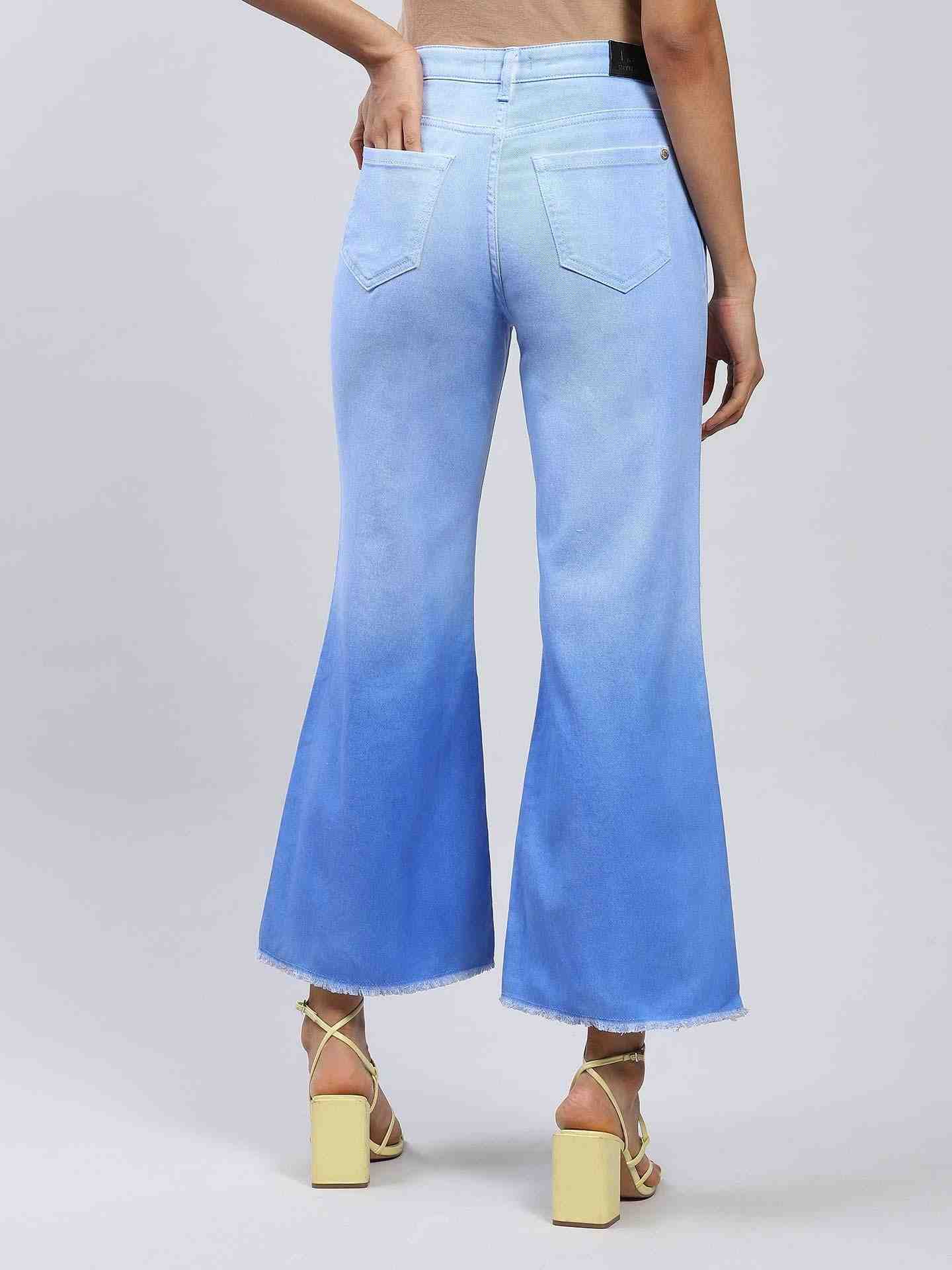 Blue Ombre Denim Jeans