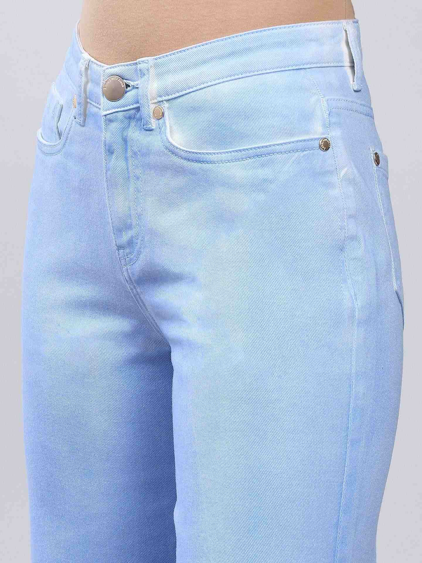 Blue Ombre Denim Jeans