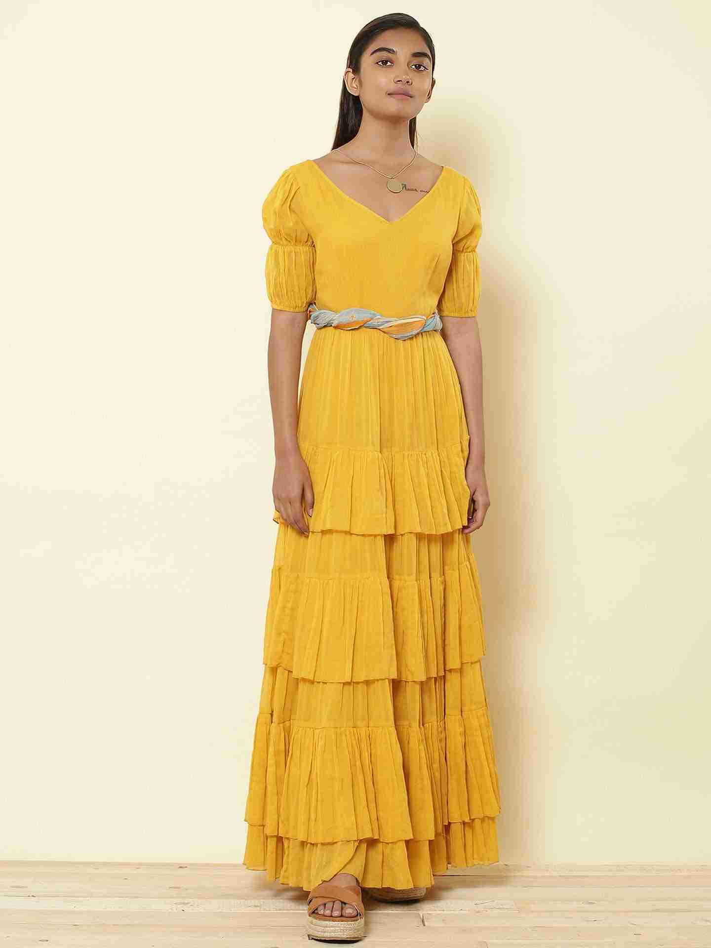 Yellow Moda Bella Dress