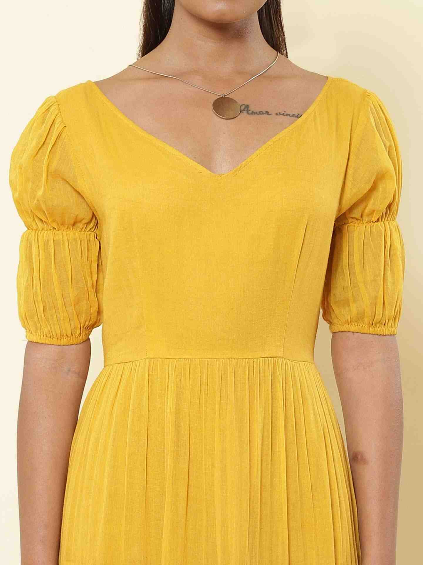 Yellow Moda Bella Dress