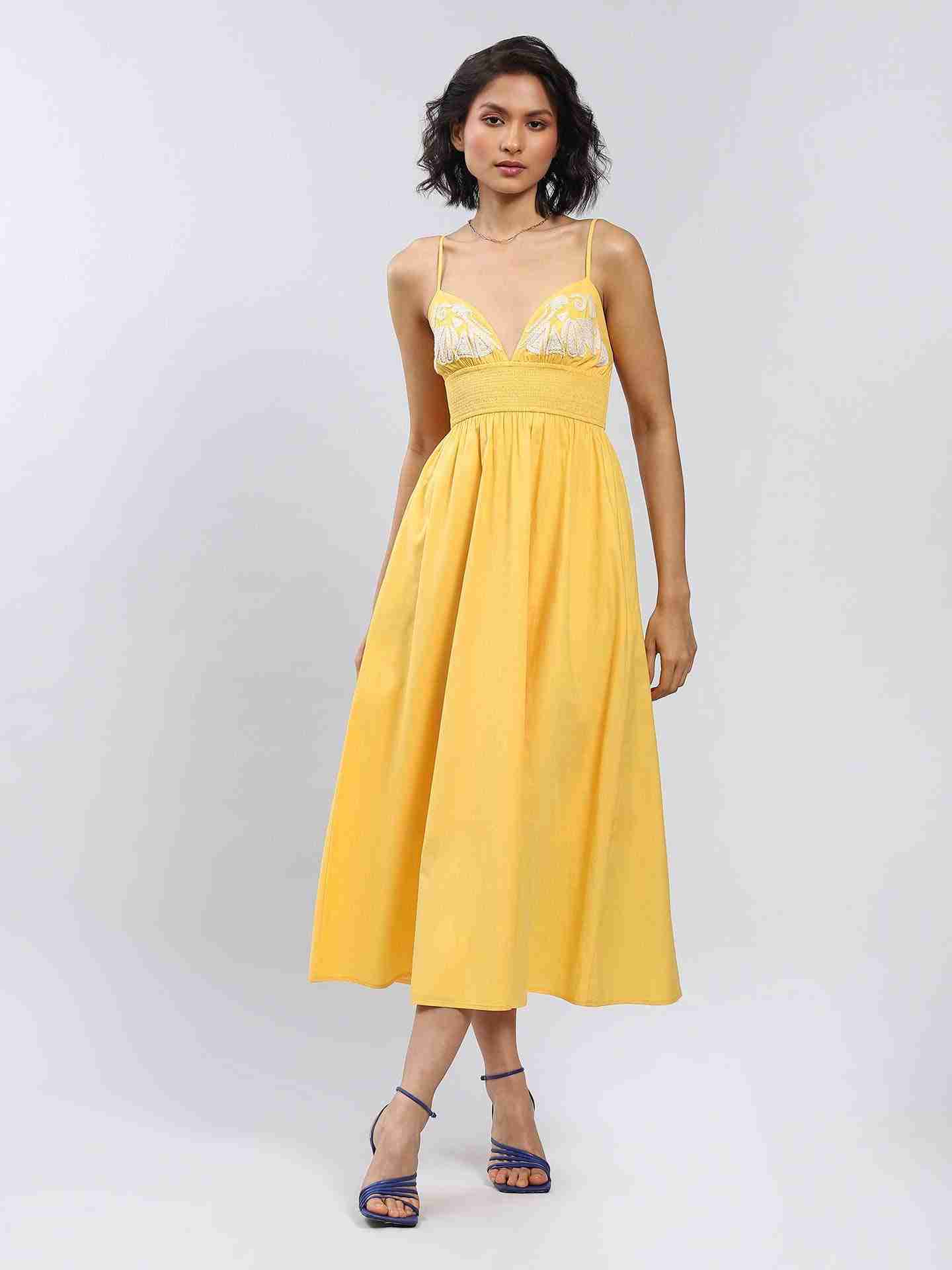 Yellow Vanessa Dress