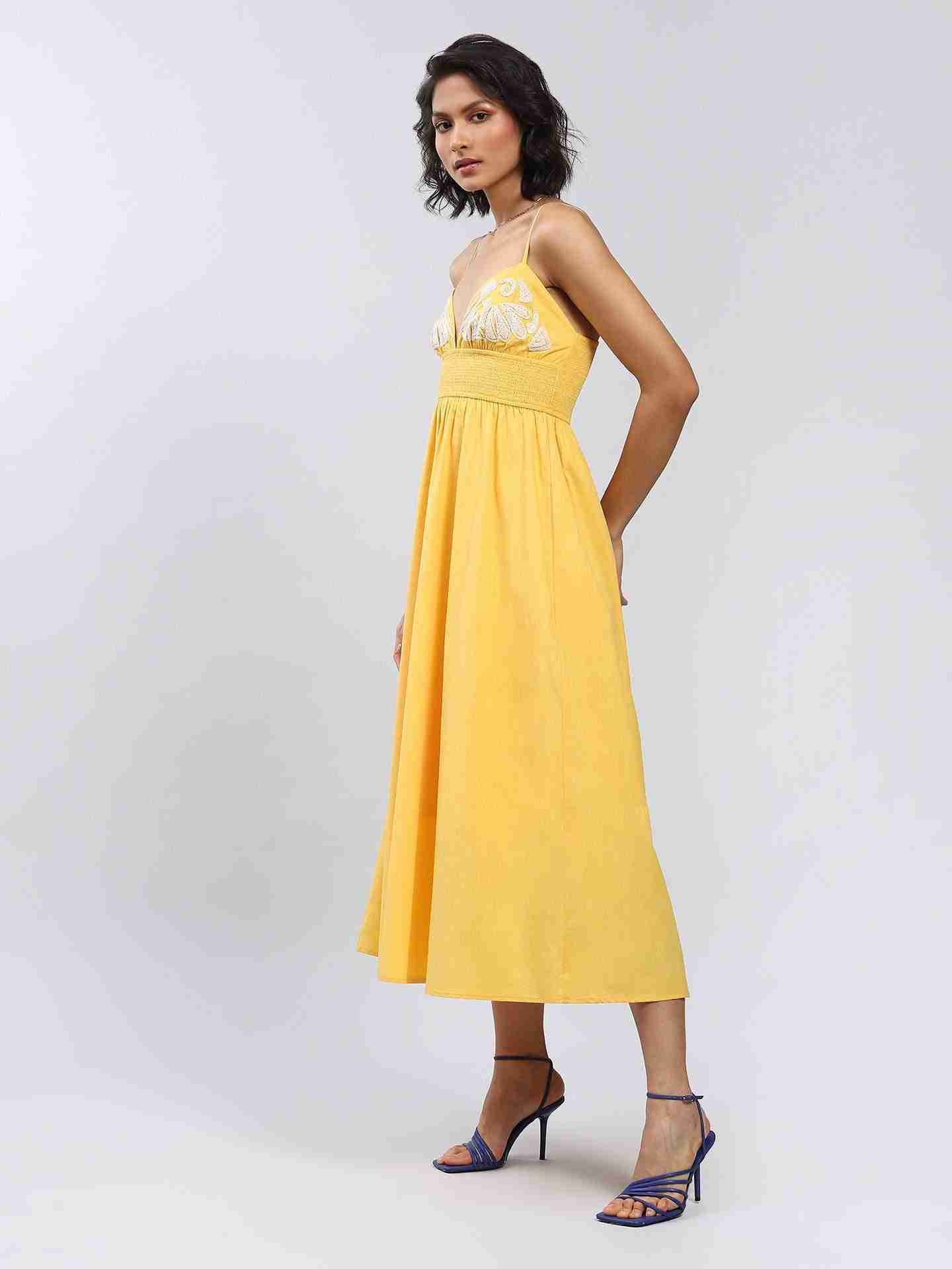 Yellow Vanessa Dress