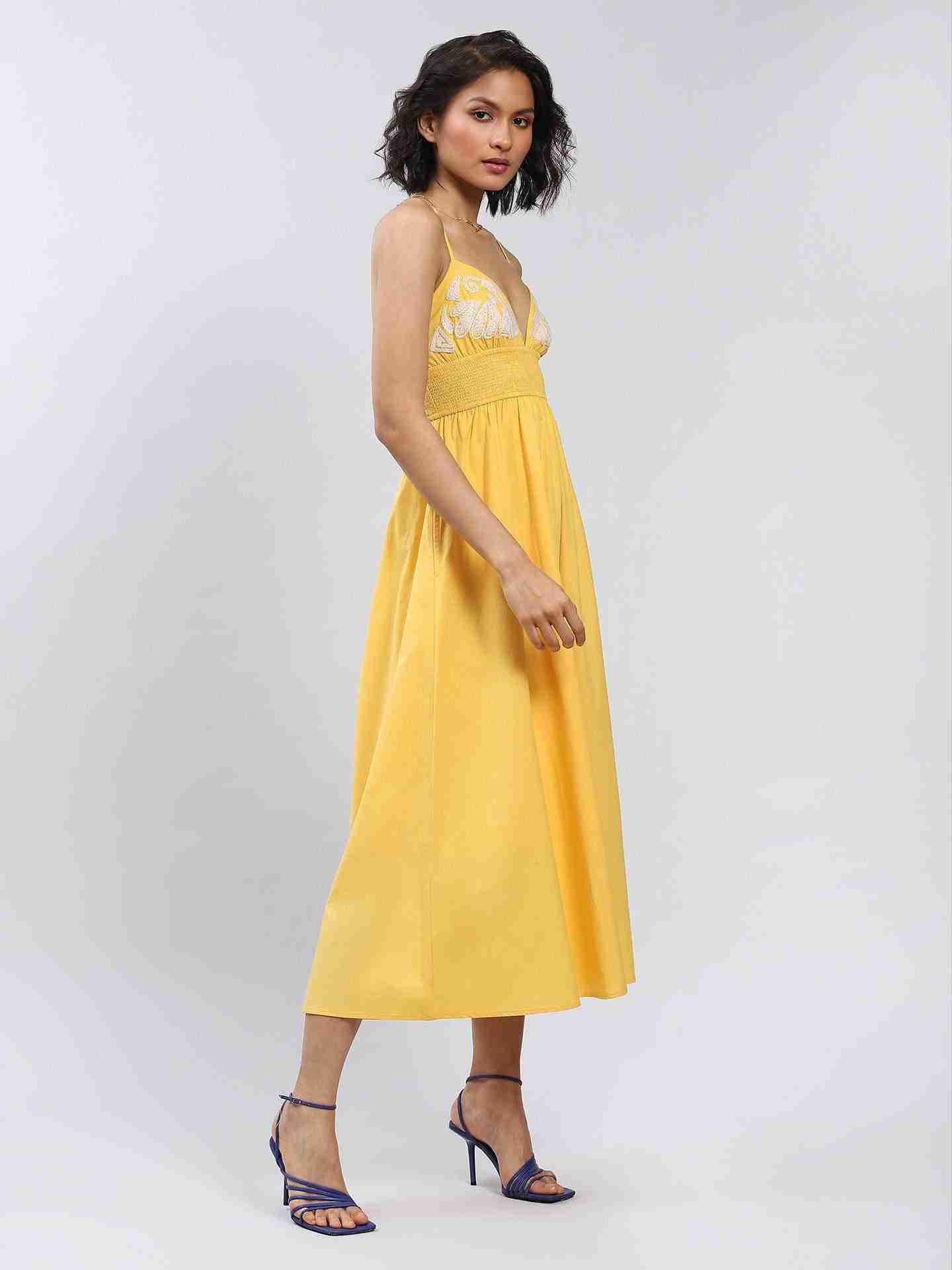 Yellow Vanessa Dress