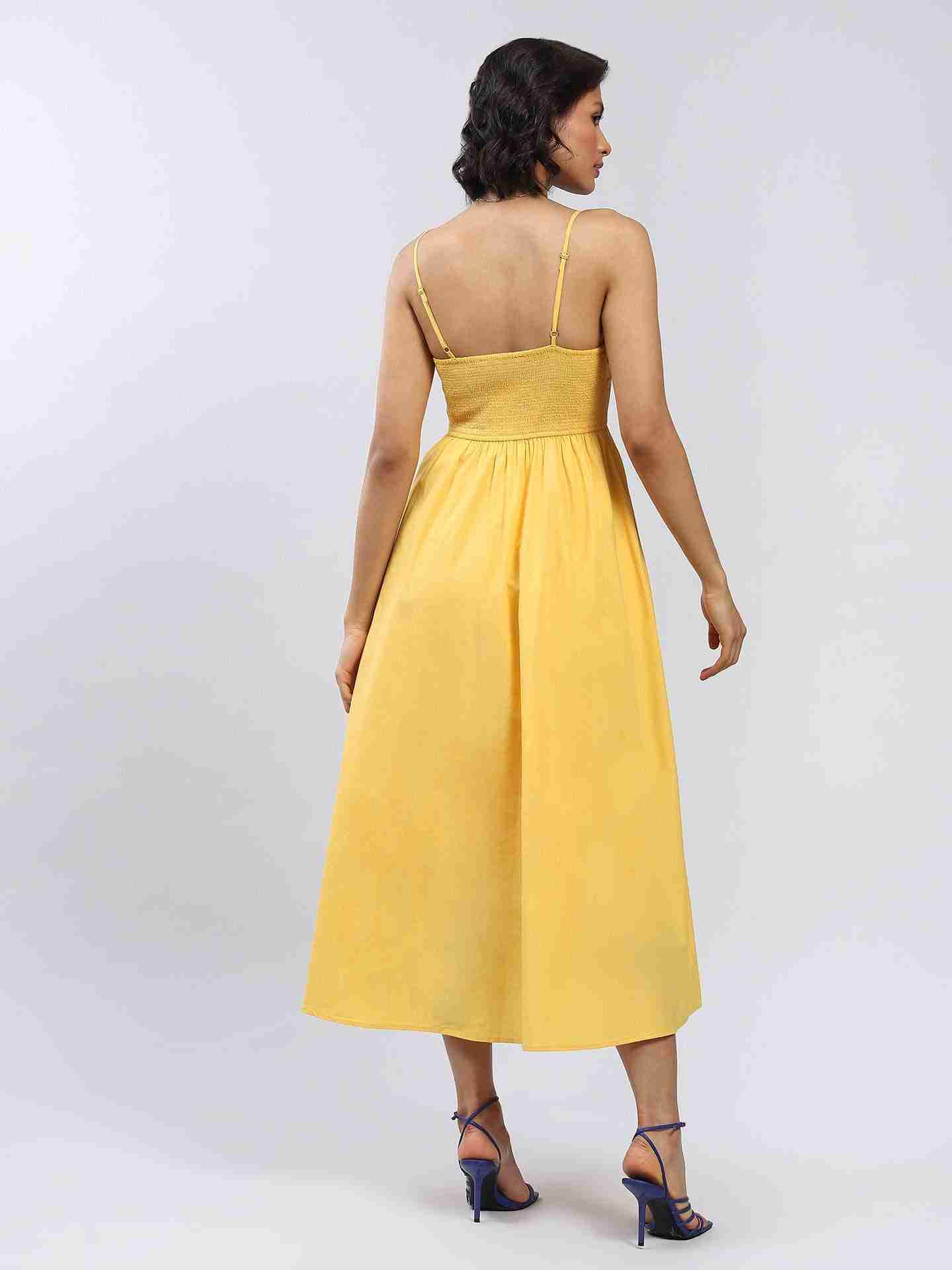 Yellow Vanessa Dress