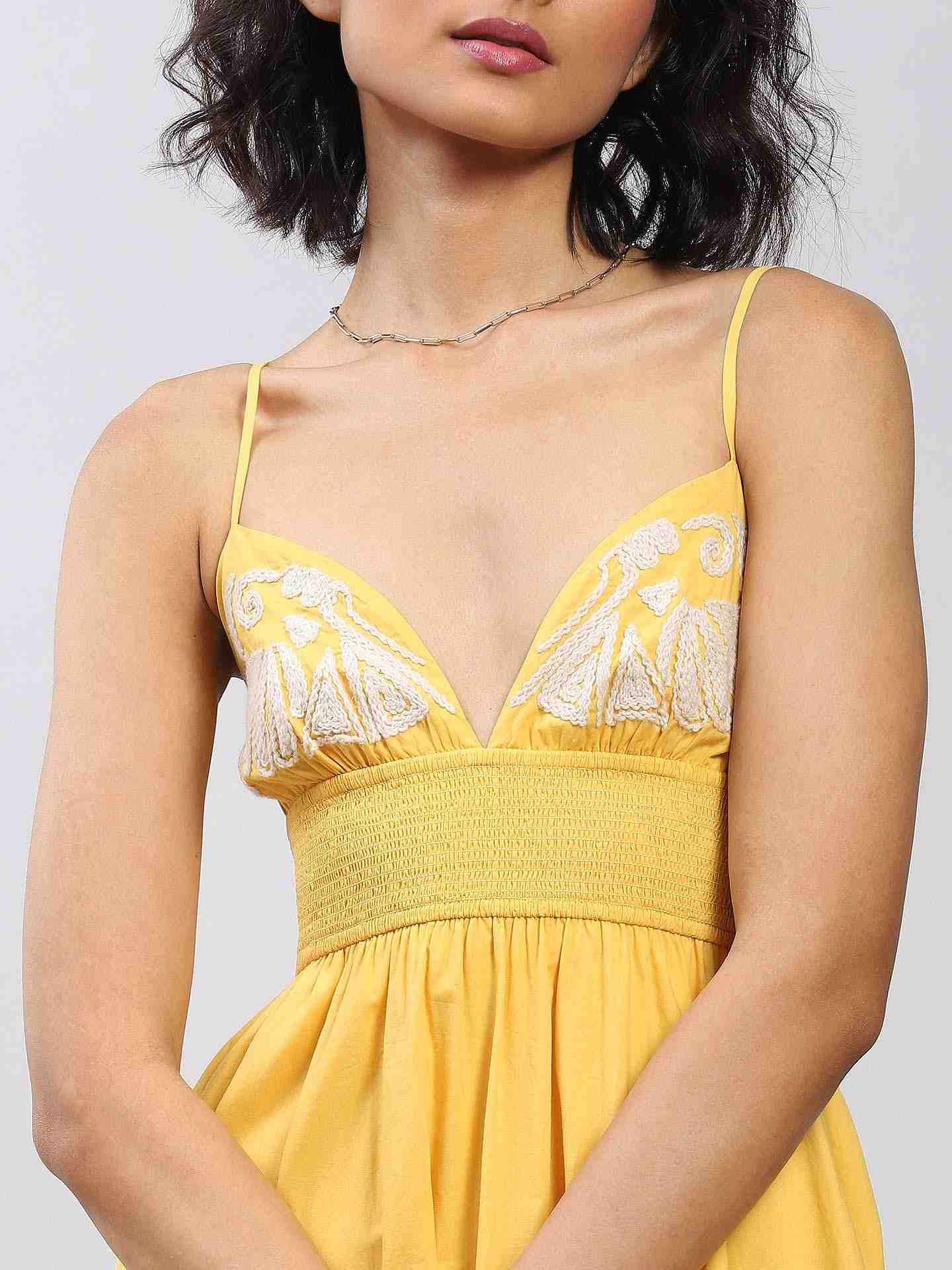Yellow Vanessa Dress