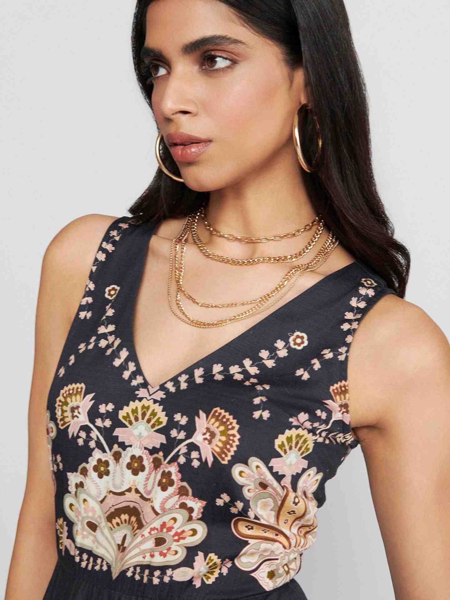 Black Chleodora Long Dress