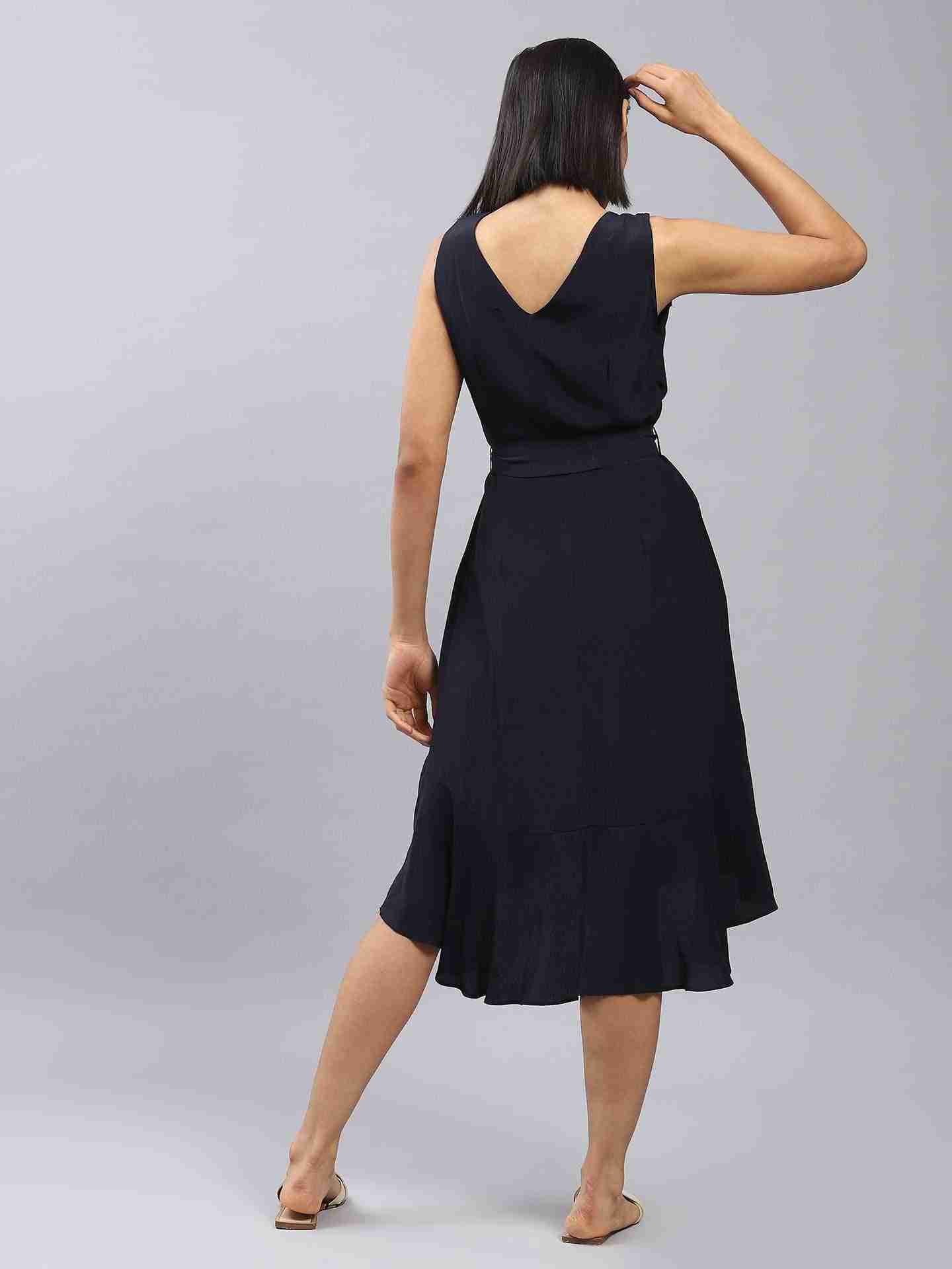 Navy Aliana Dress