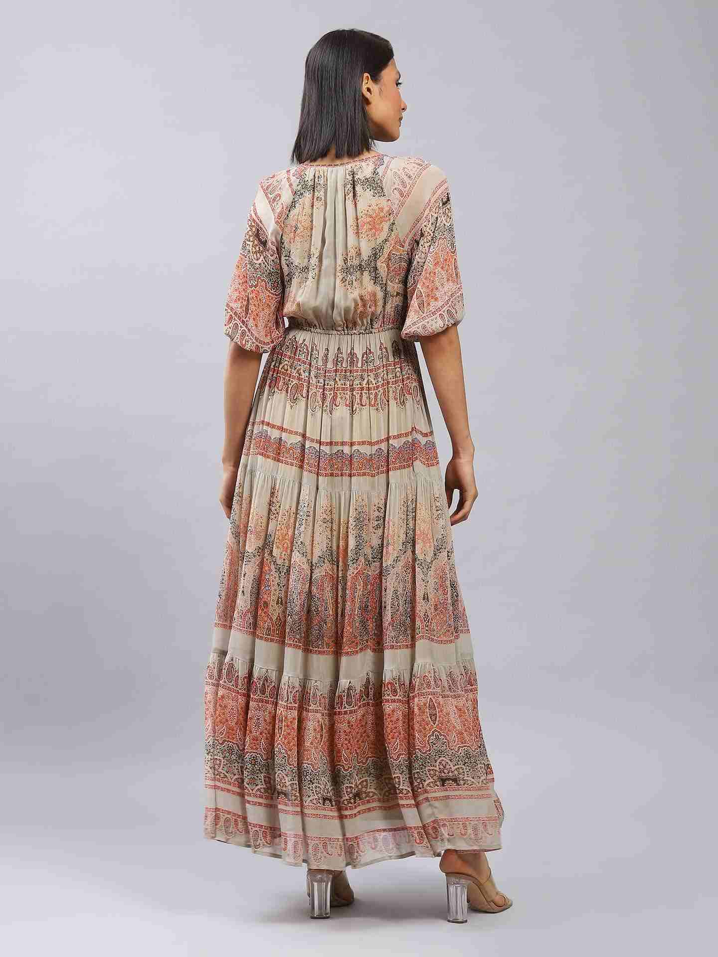 Olive Romane Maxi Dress