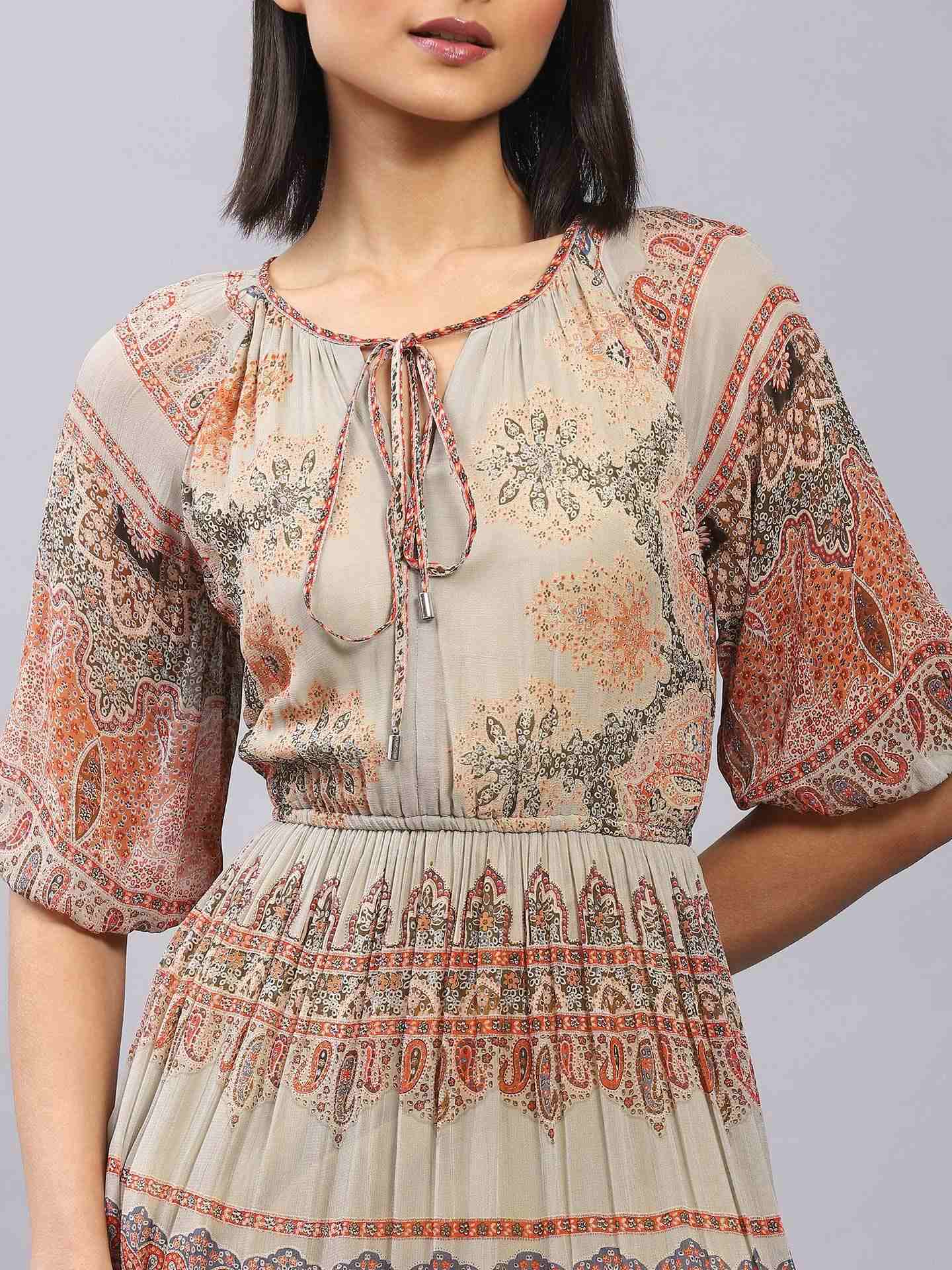 Olive Romane Maxi Dress