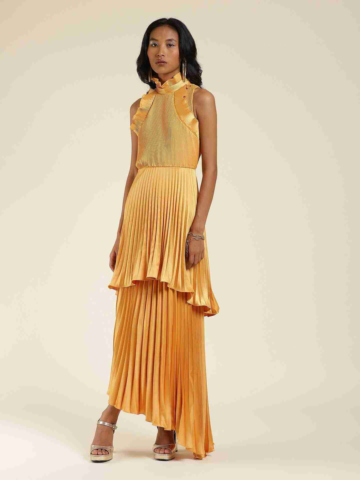 Mustard Antalya Dress