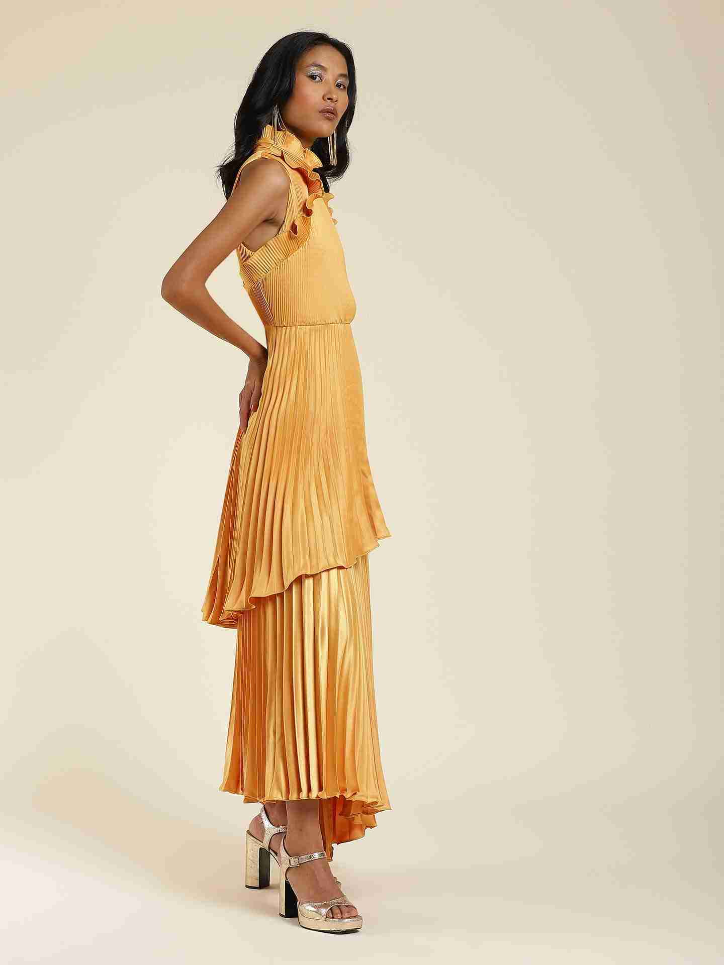 Mustard Antalya Dress
