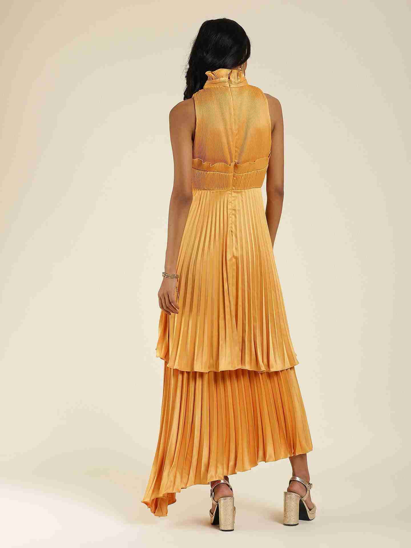 Mustard Antalya Dress
