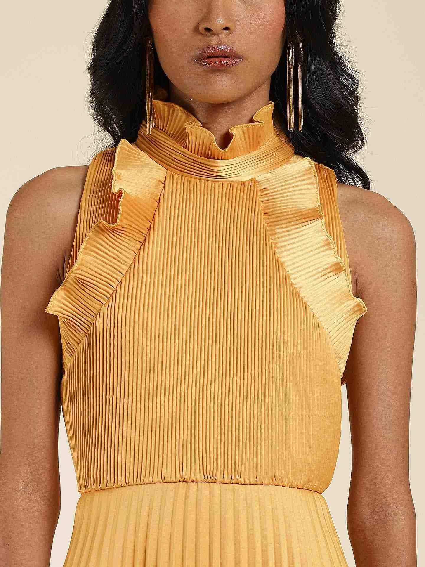 Mustard Antalya Dress