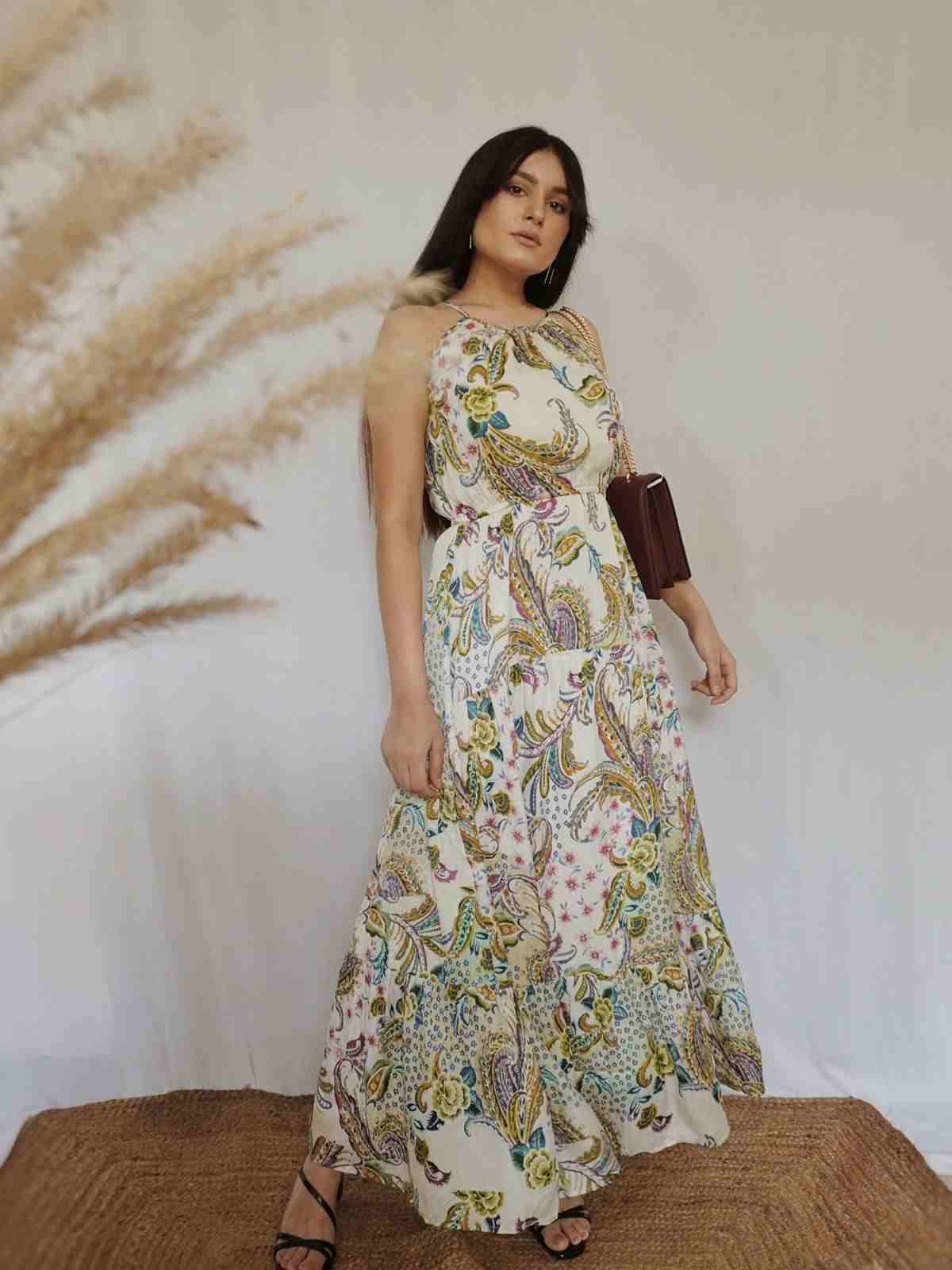 Off White Brazillian Dress