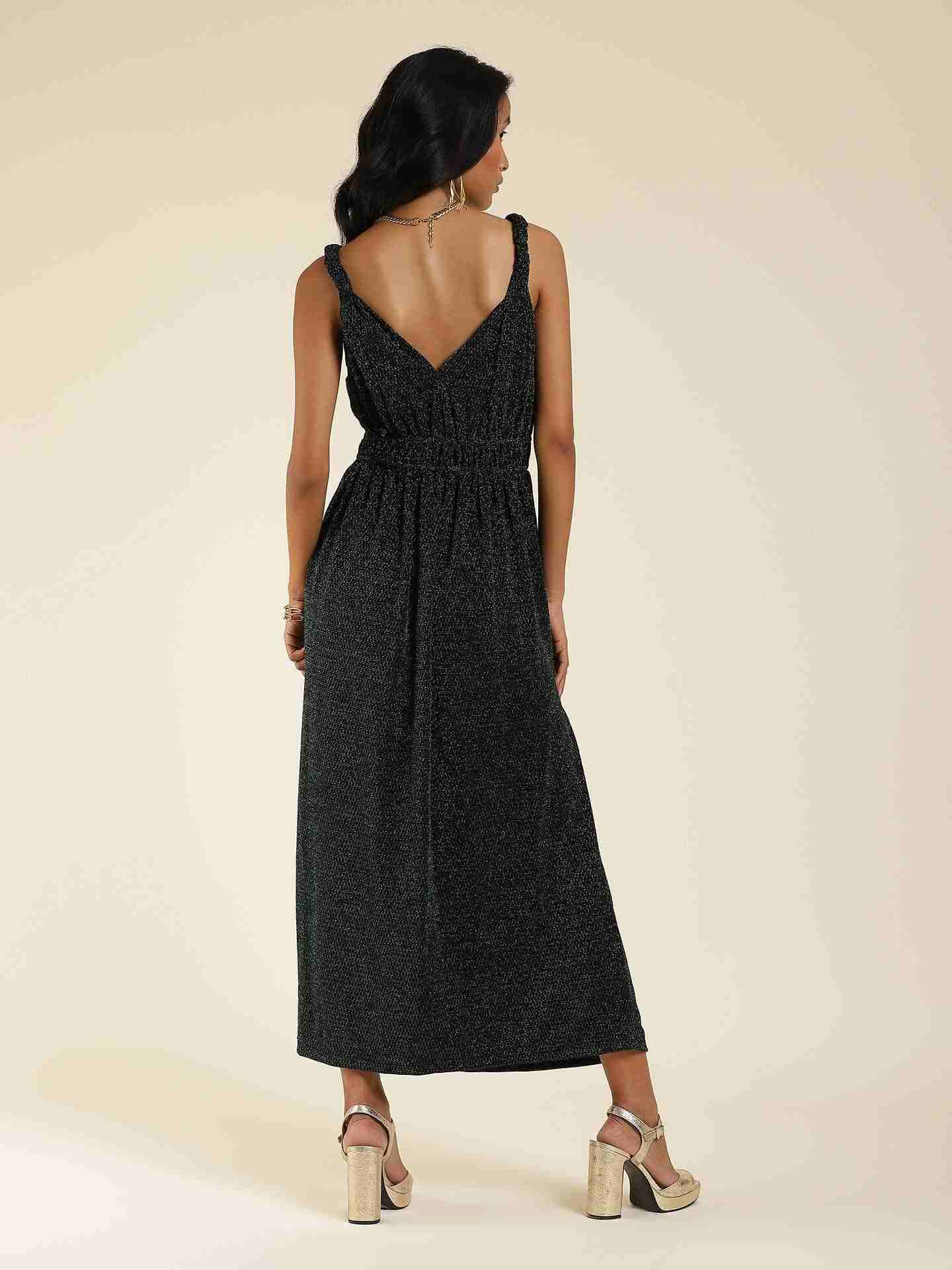 Emerald Lady Gaga Maxi Dress