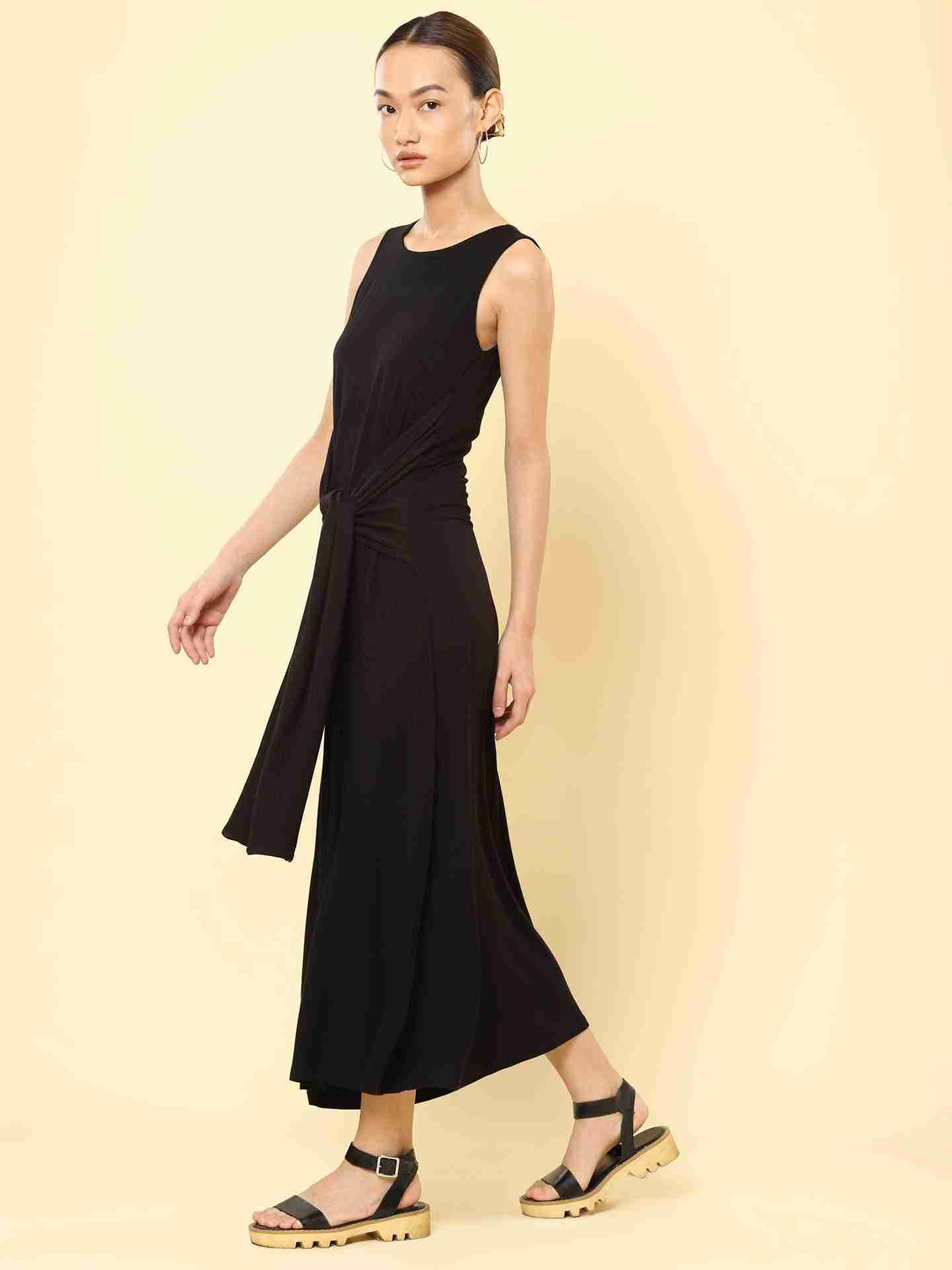 Black Core Classics Midi Dress