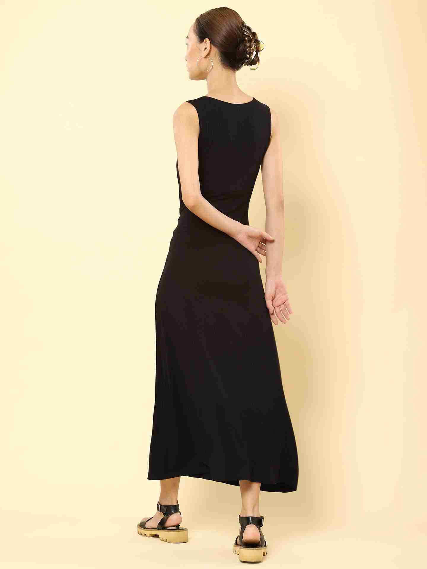 Black Core Classics Midi Dress