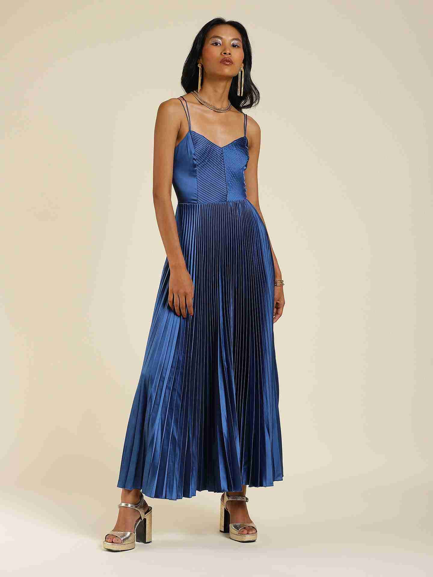 Navy Celina Dress