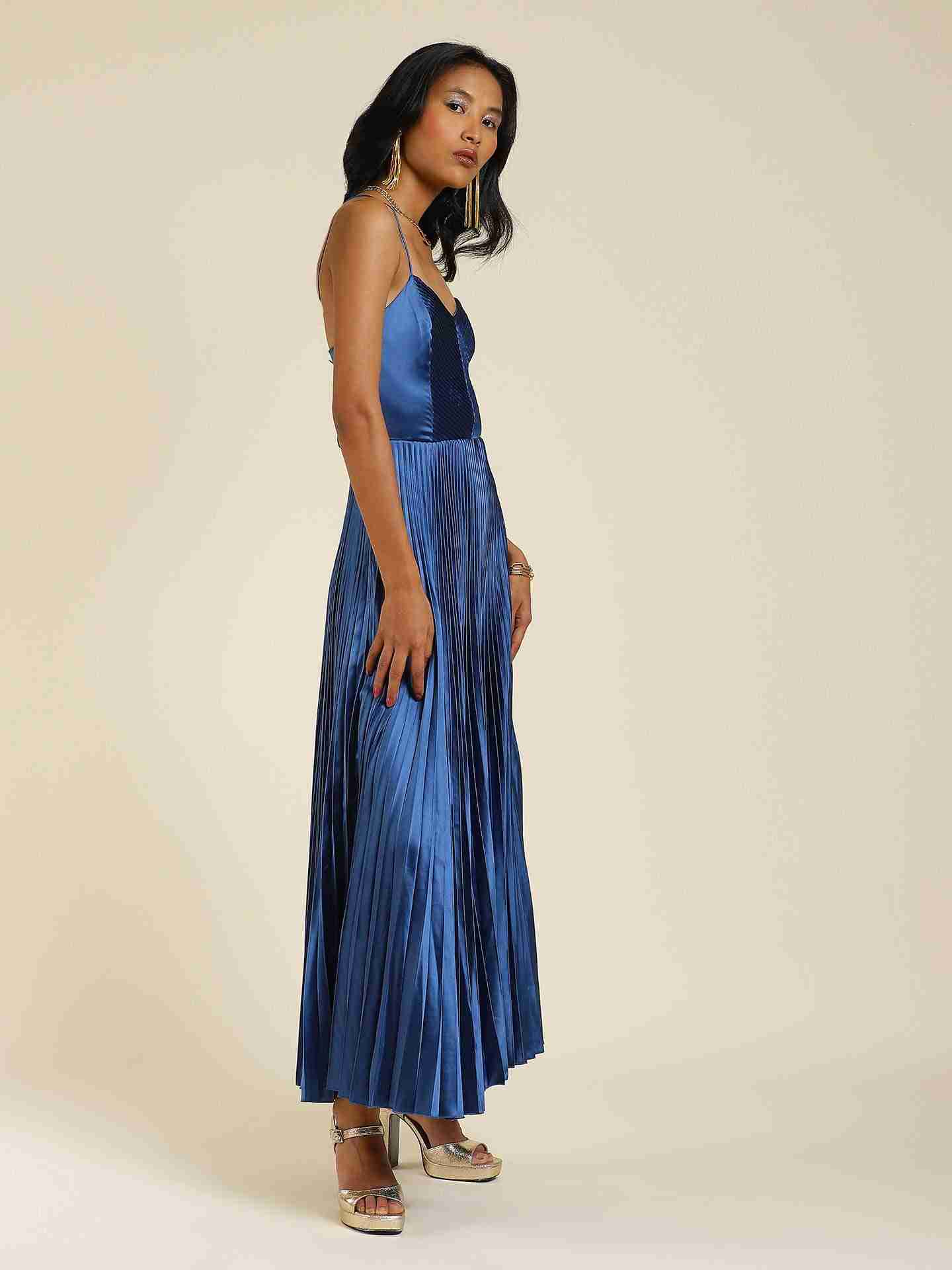 Navy Celina Dress