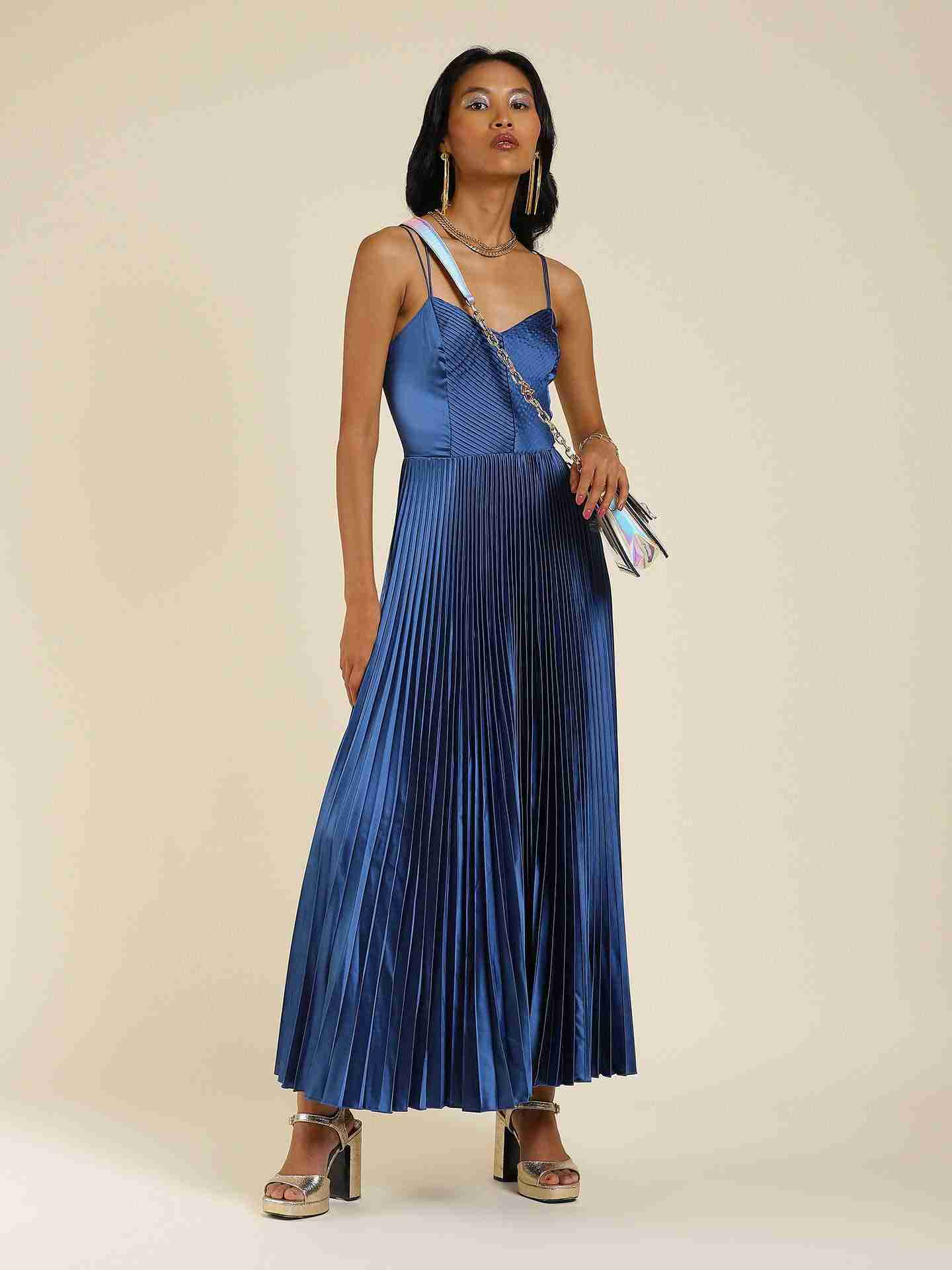 Navy Celina Dress