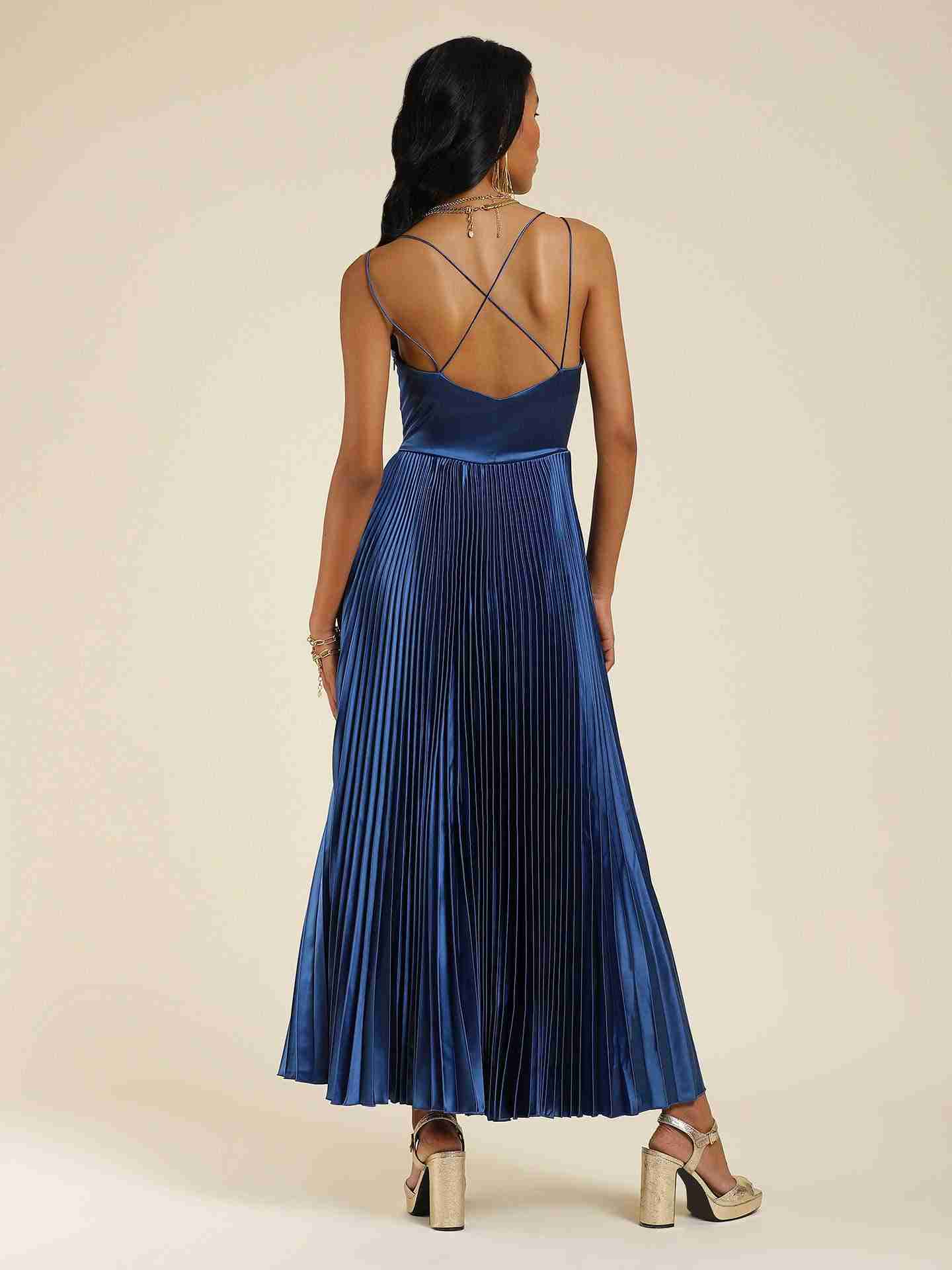 Navy Celina Dress
