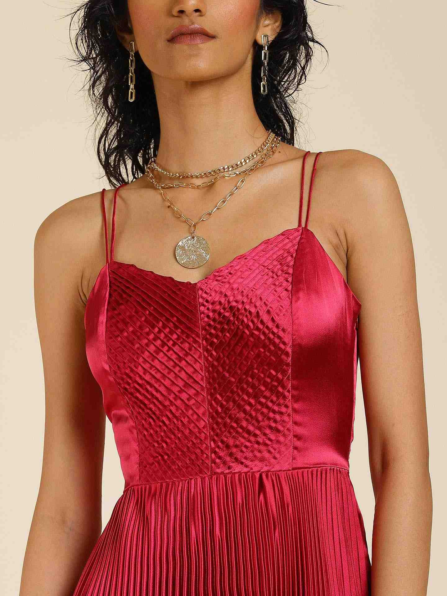Plum Celina Dress