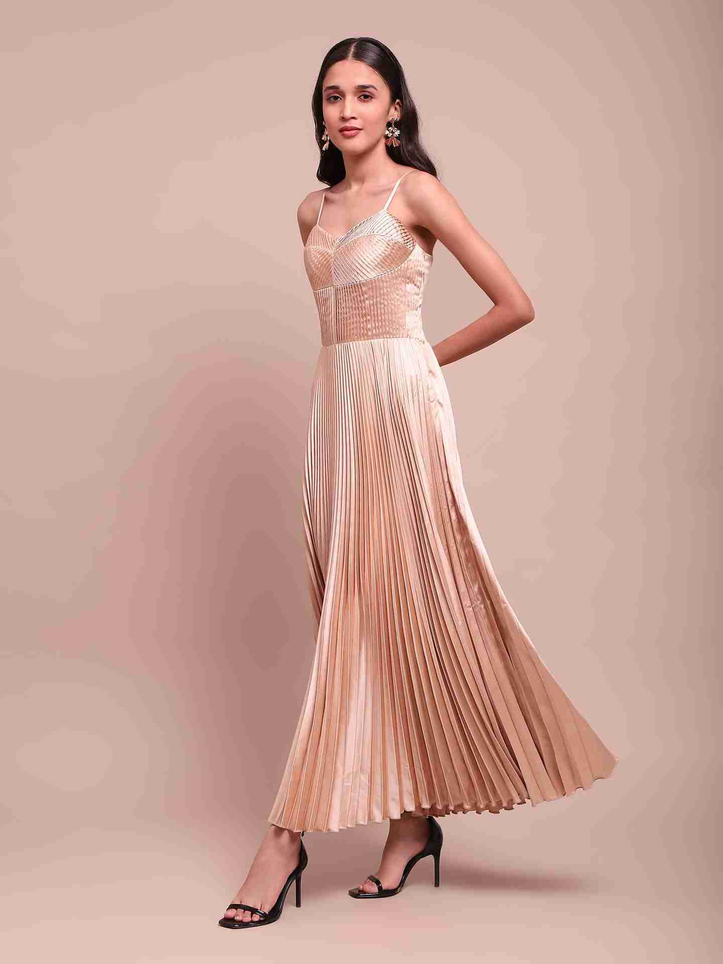 Champagne Nellie Long Dress