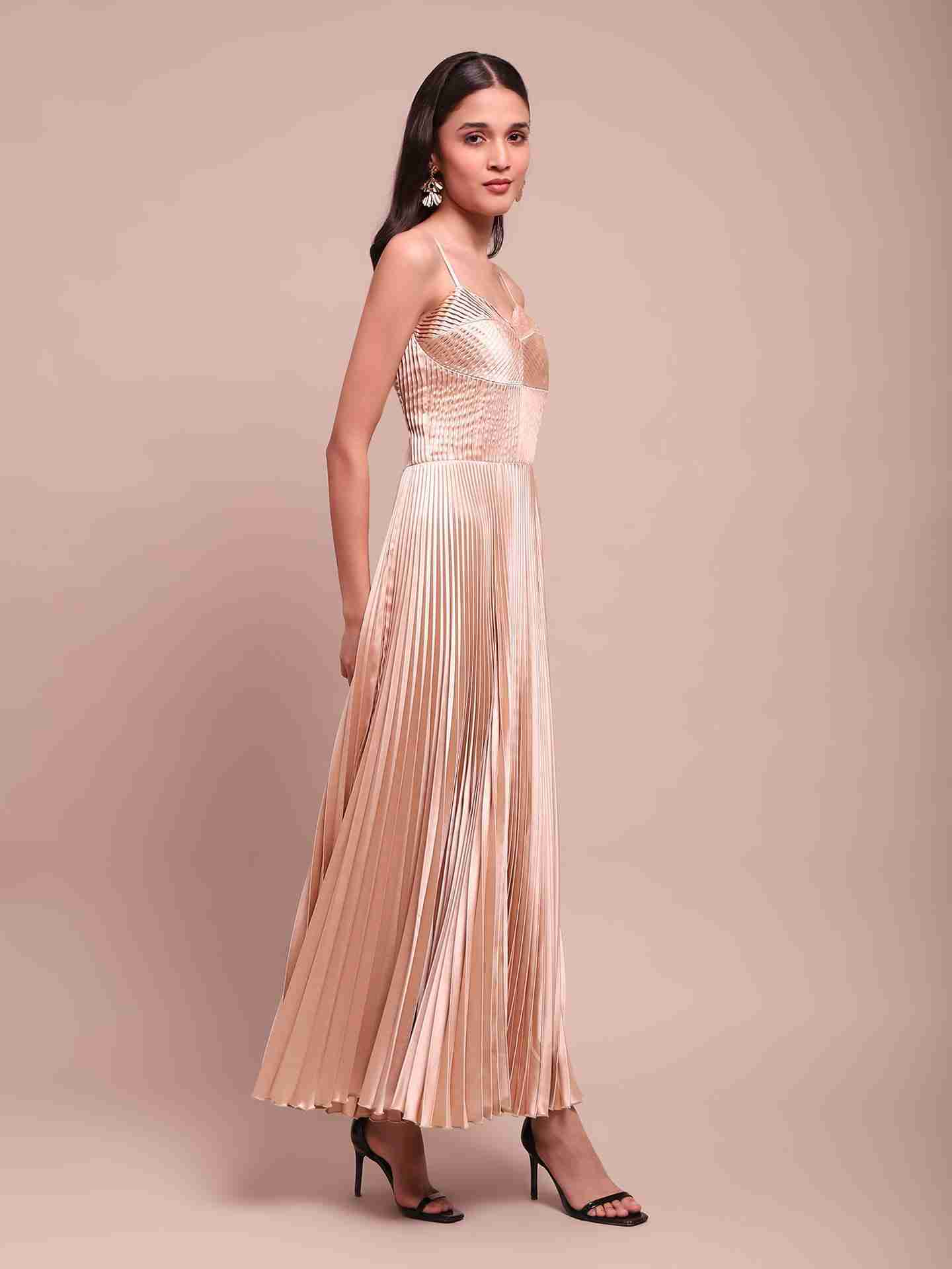 Champagne Nellie Long Dress