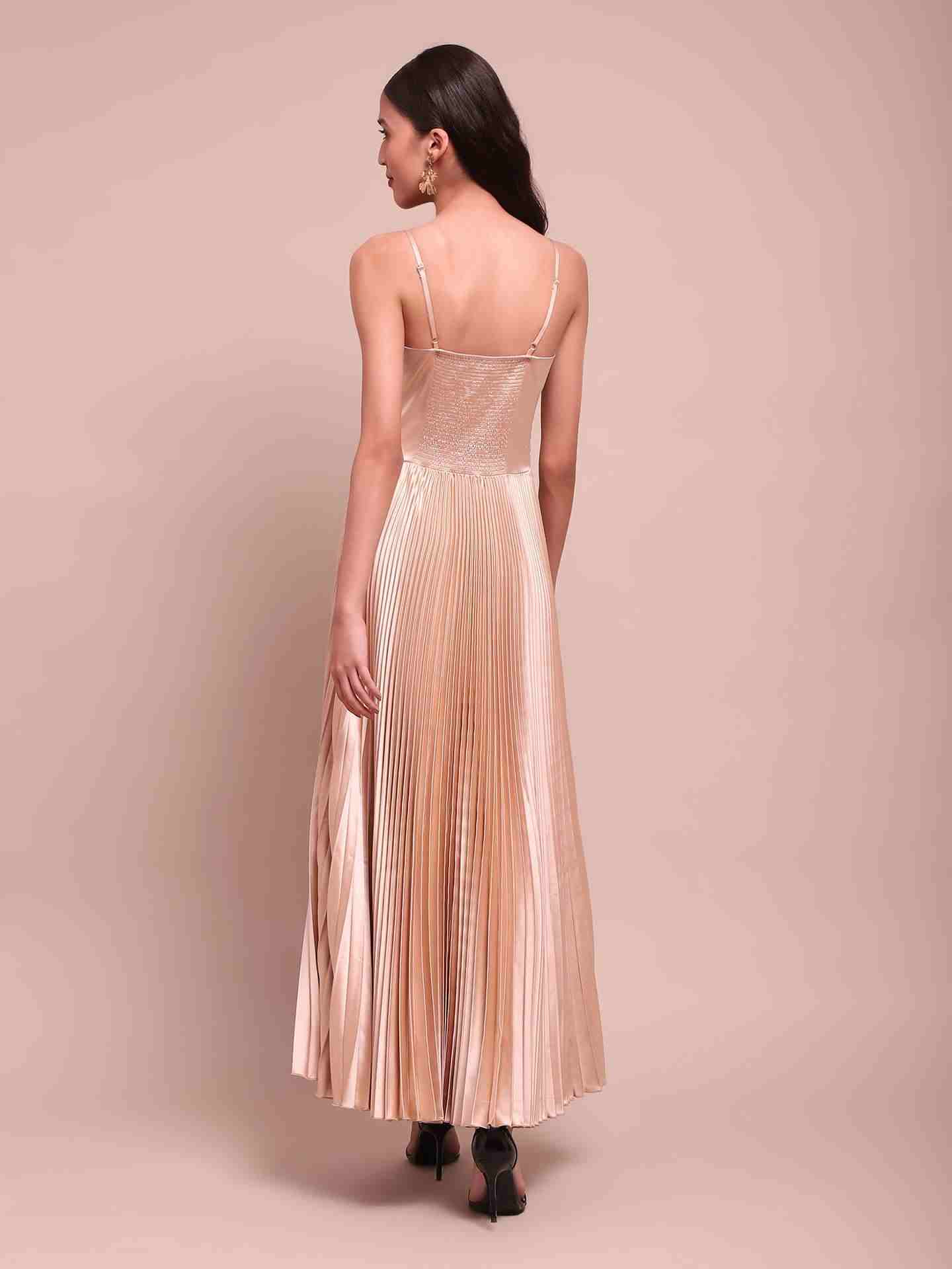 Champagne Nellie Long Dress