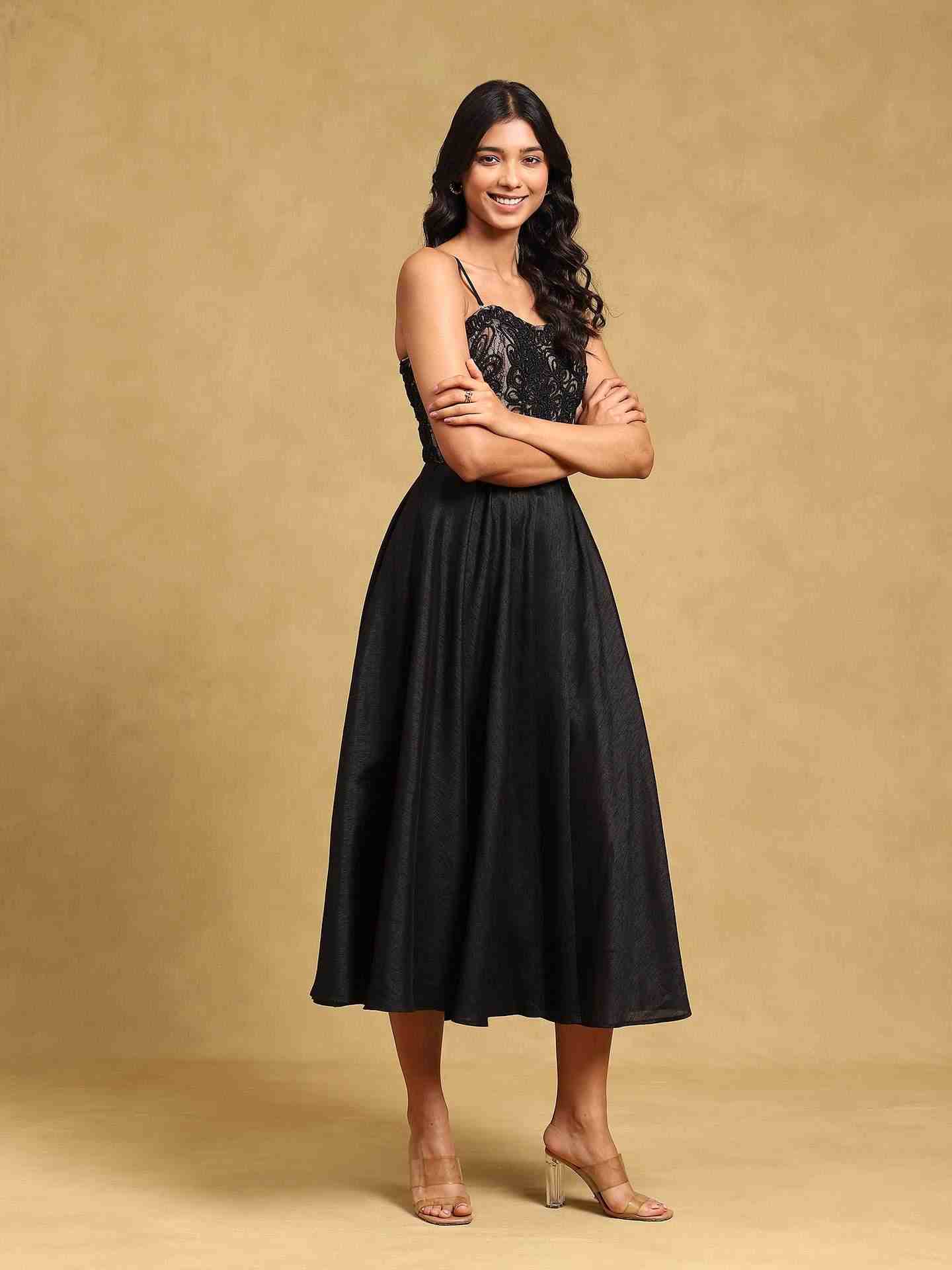 Black Ilaria Dress