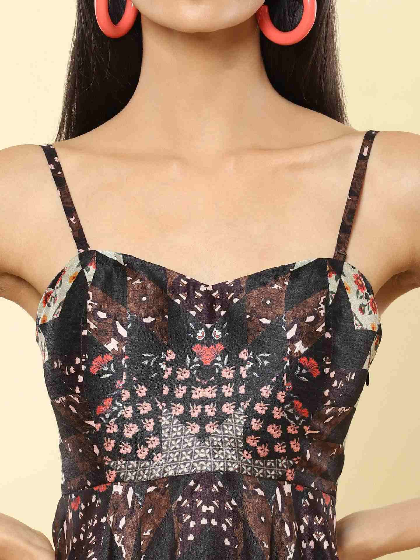 Black Family Heirloom Off-The-Shoulder Dress