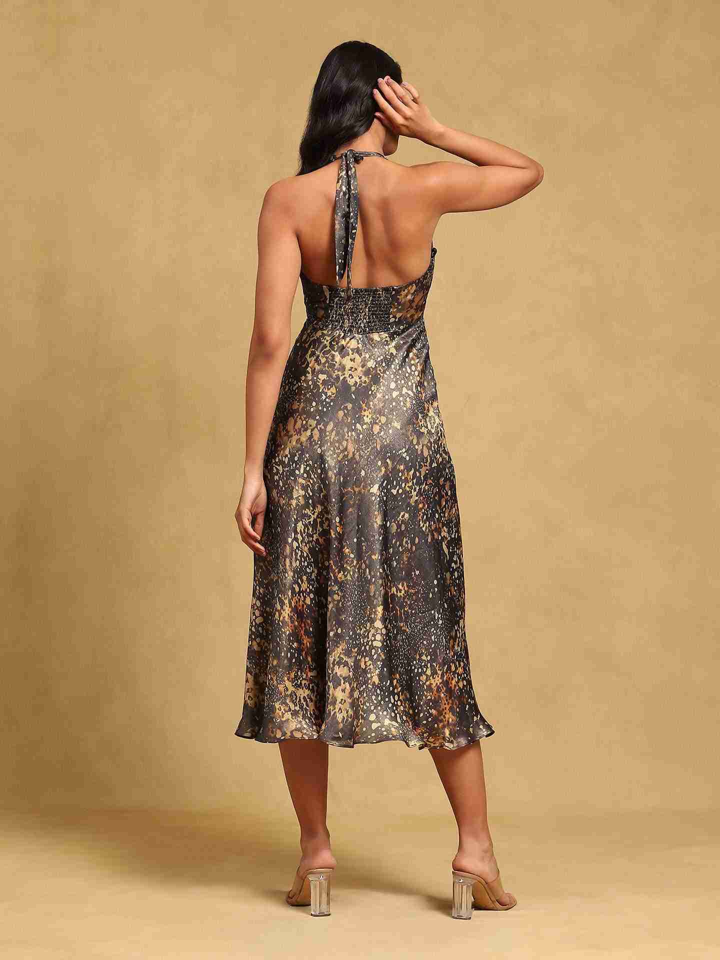 Olive Etoile Long Dress