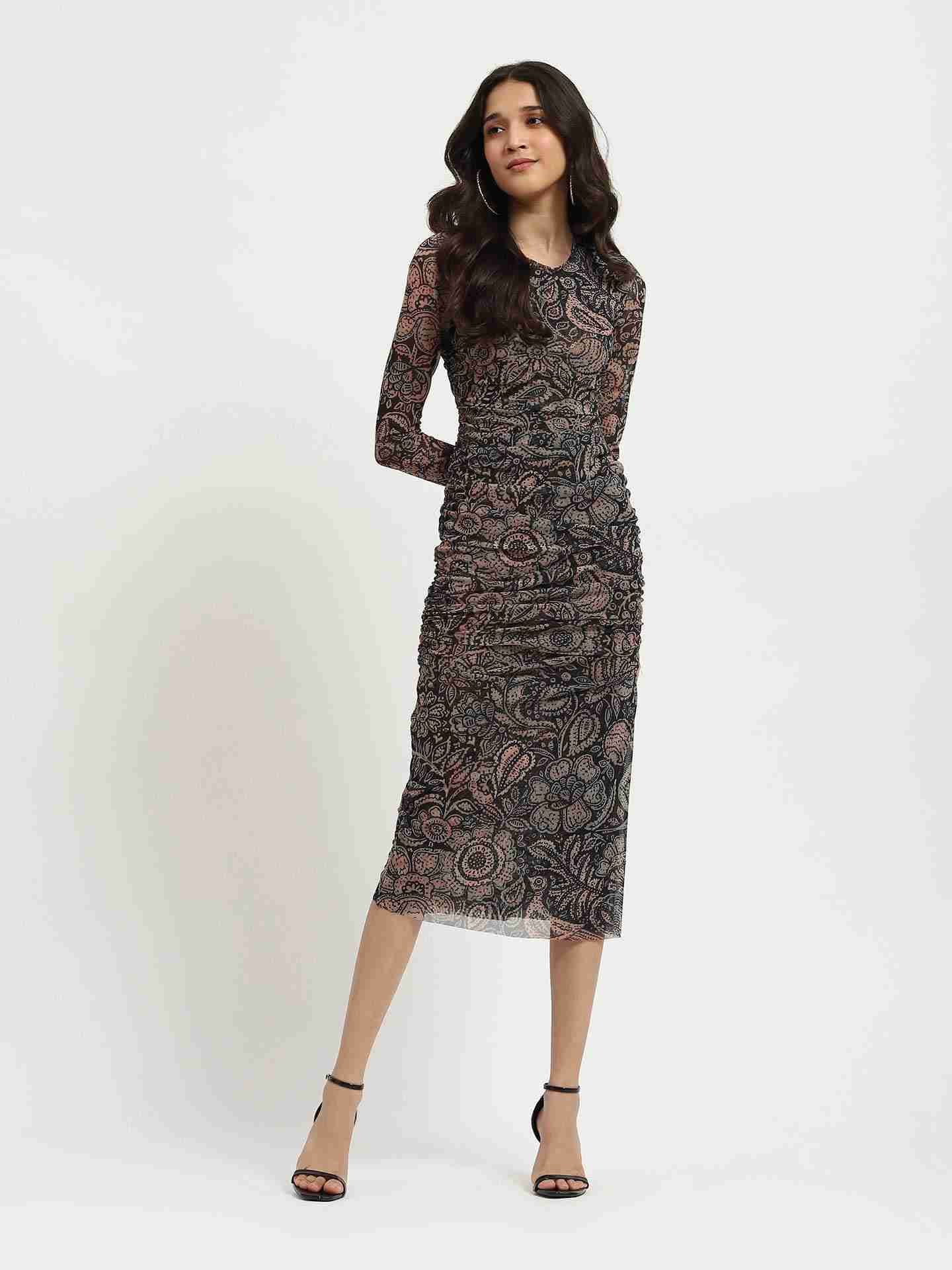 Black Valerie Long Dress