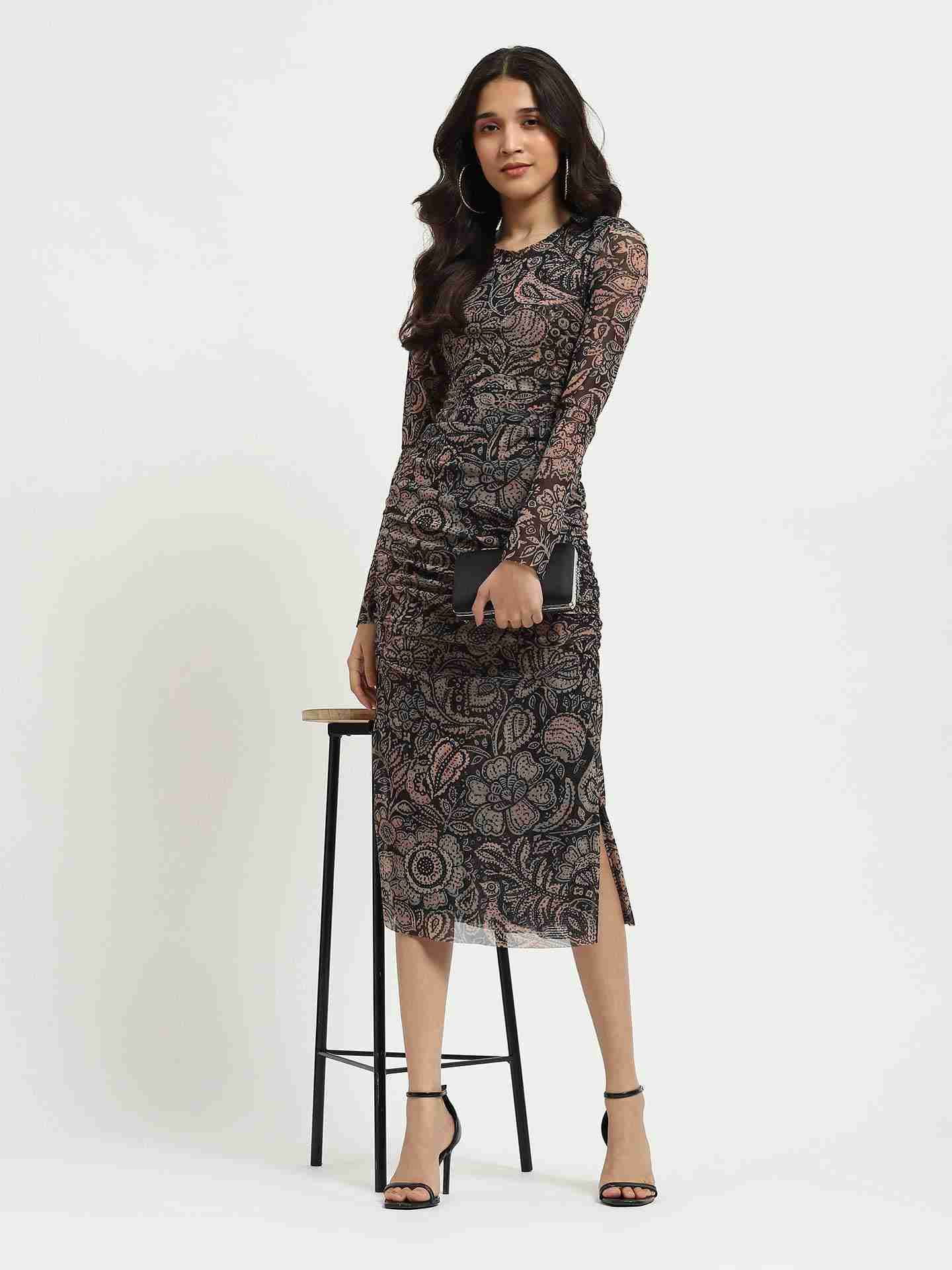 Black Valerie Long Dress