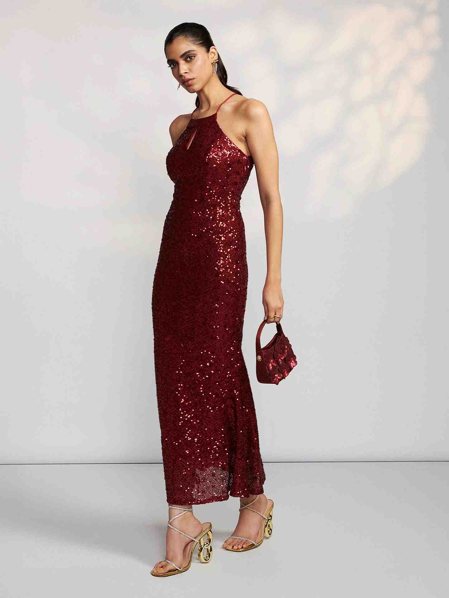 Red Corsica Long Dress