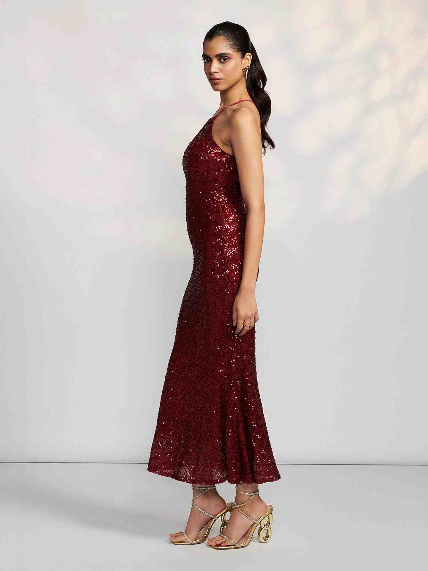 Red Corsica Long Dress