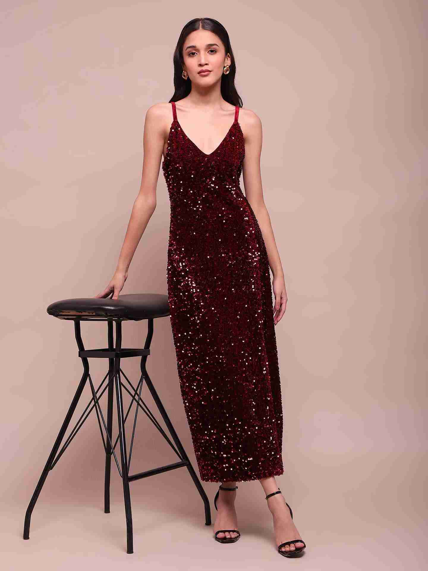 Red Celestia Long Dress