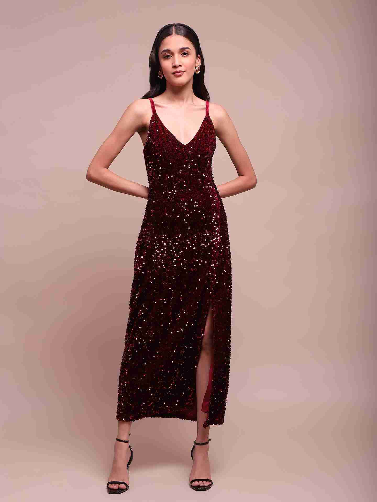 Red Celestia Long Dress