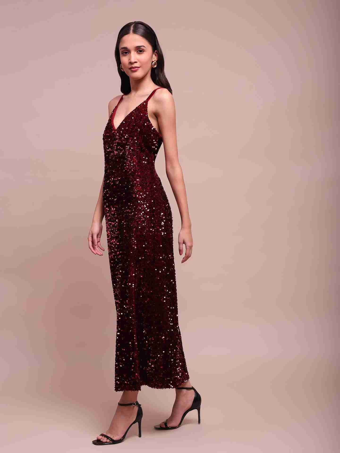 Red Celestia Long Dress