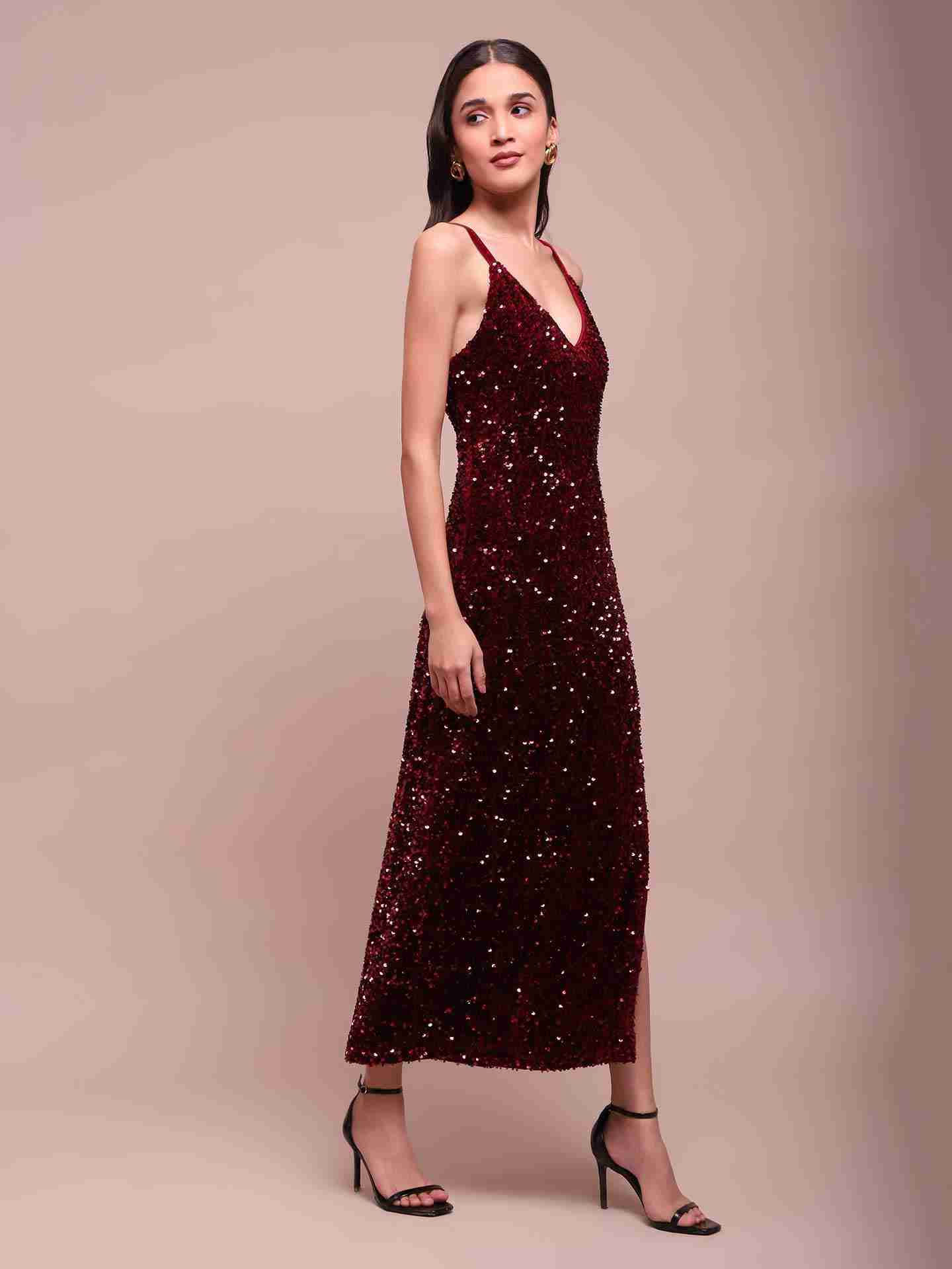 Red Celestia Long Dress