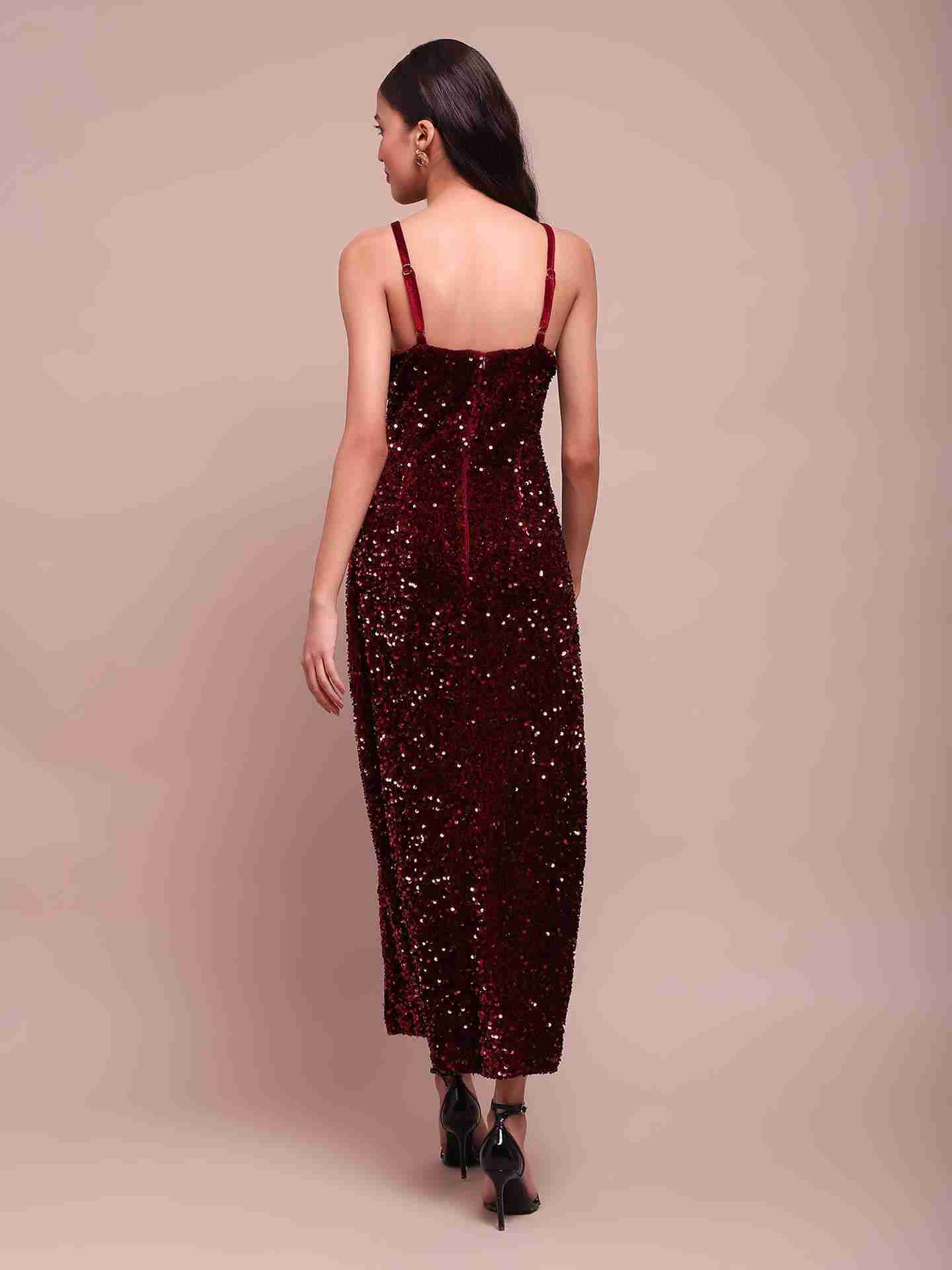 Red Celestia Long Dress