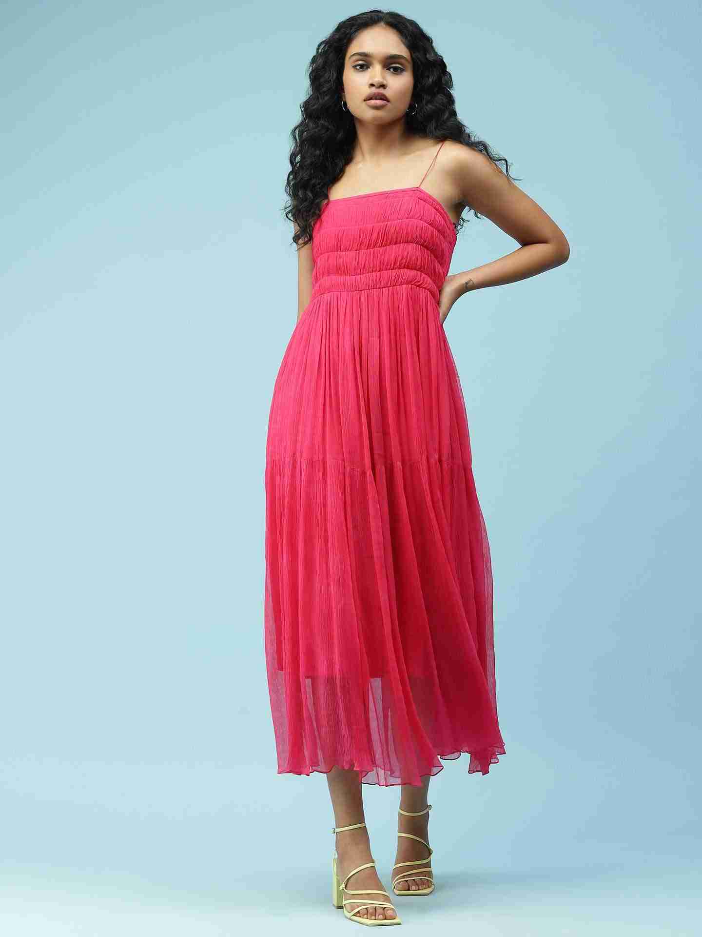 Fuschia Lucille Dress