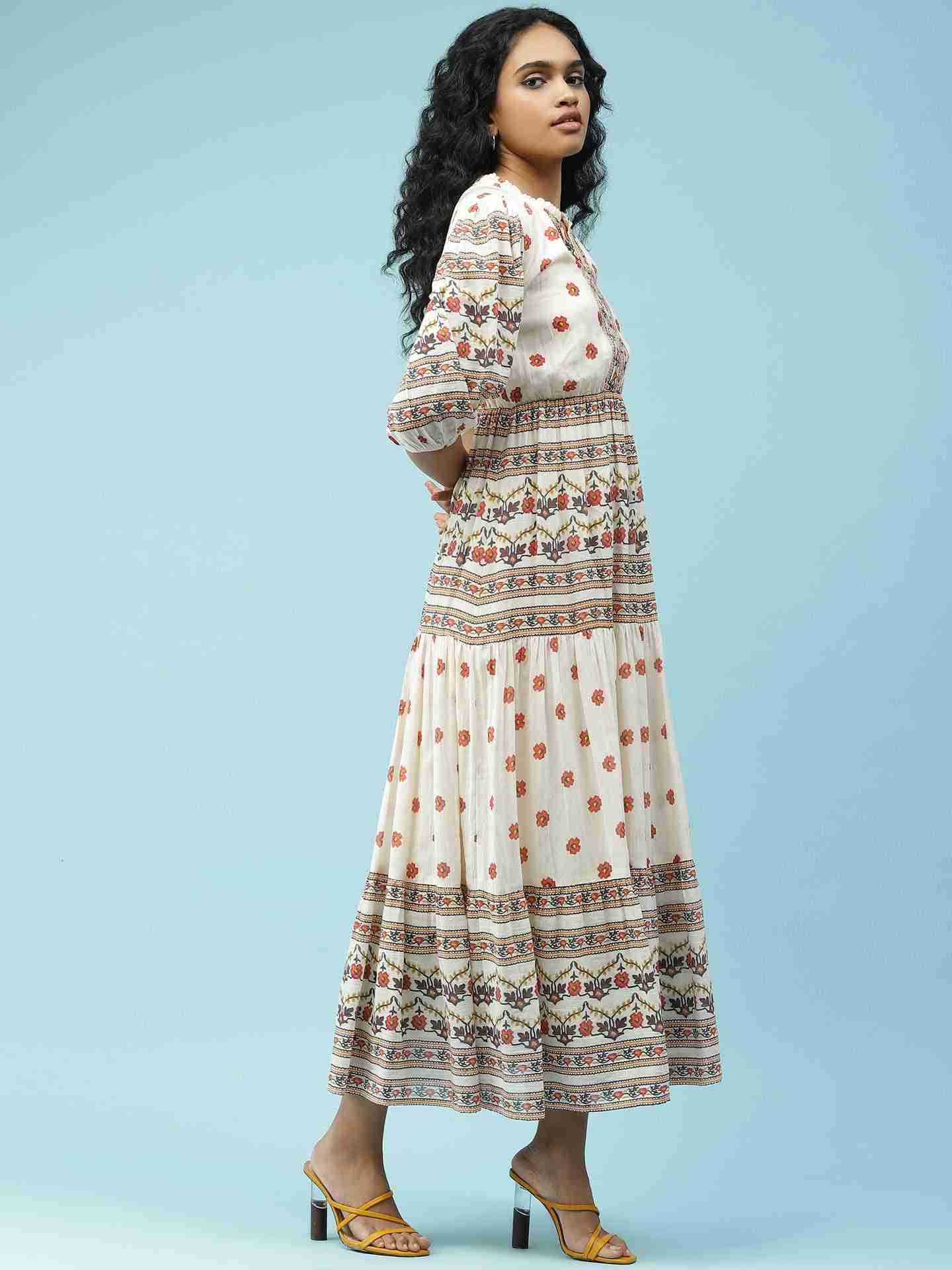 Ecru Arielle Maxi Dress