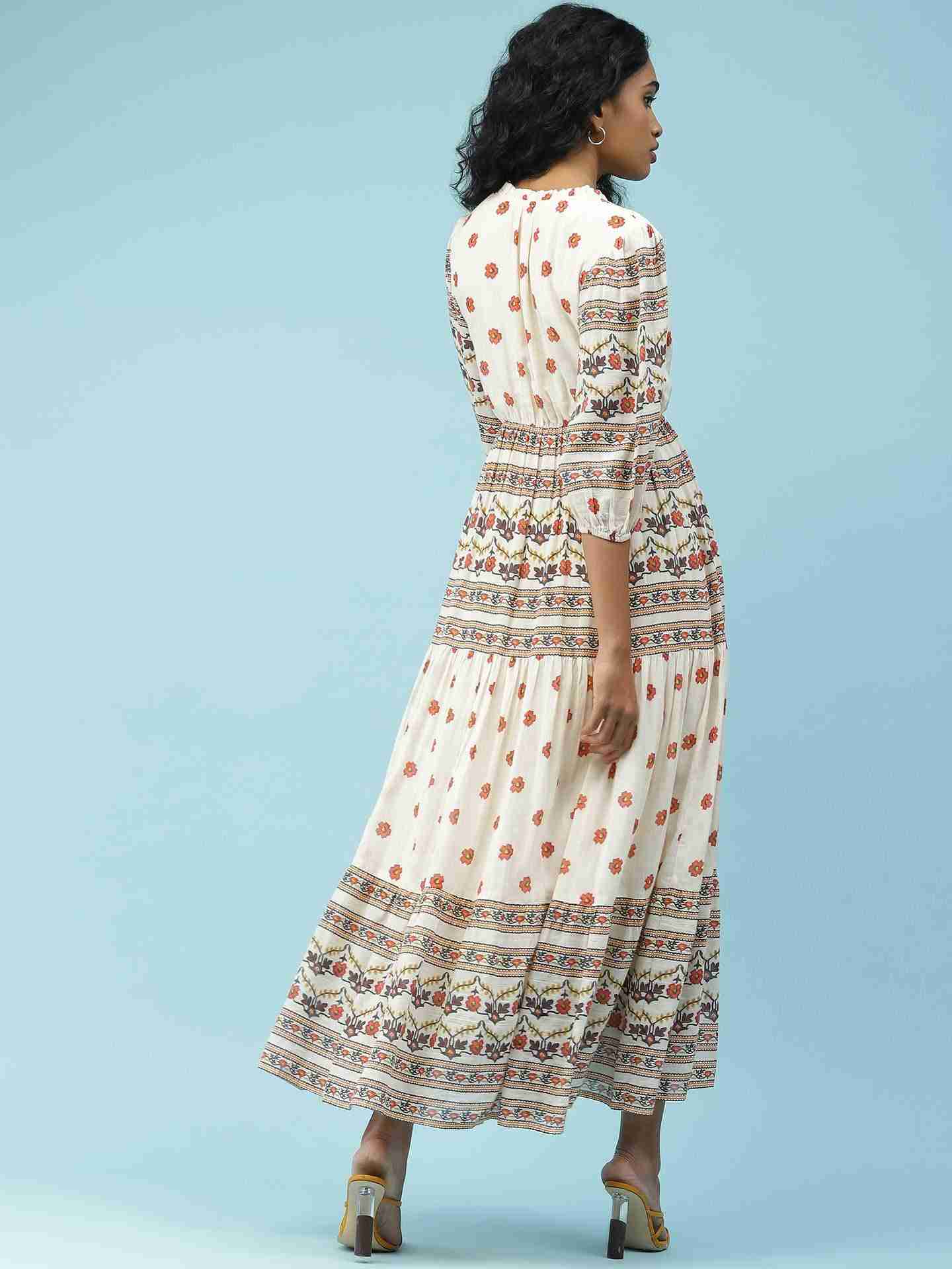 Ecru Arielle Maxi Dress