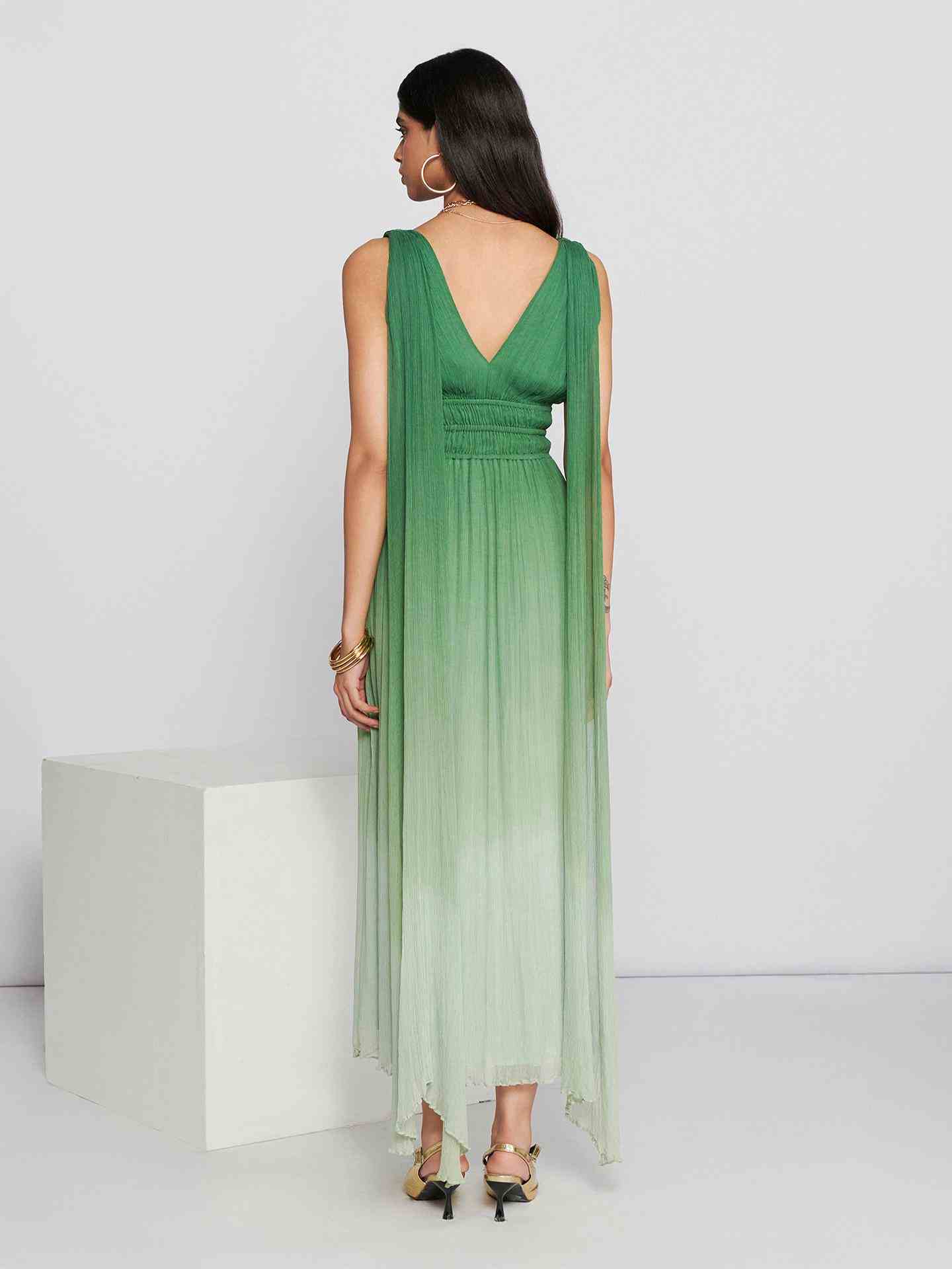 Green Etro Long Dress