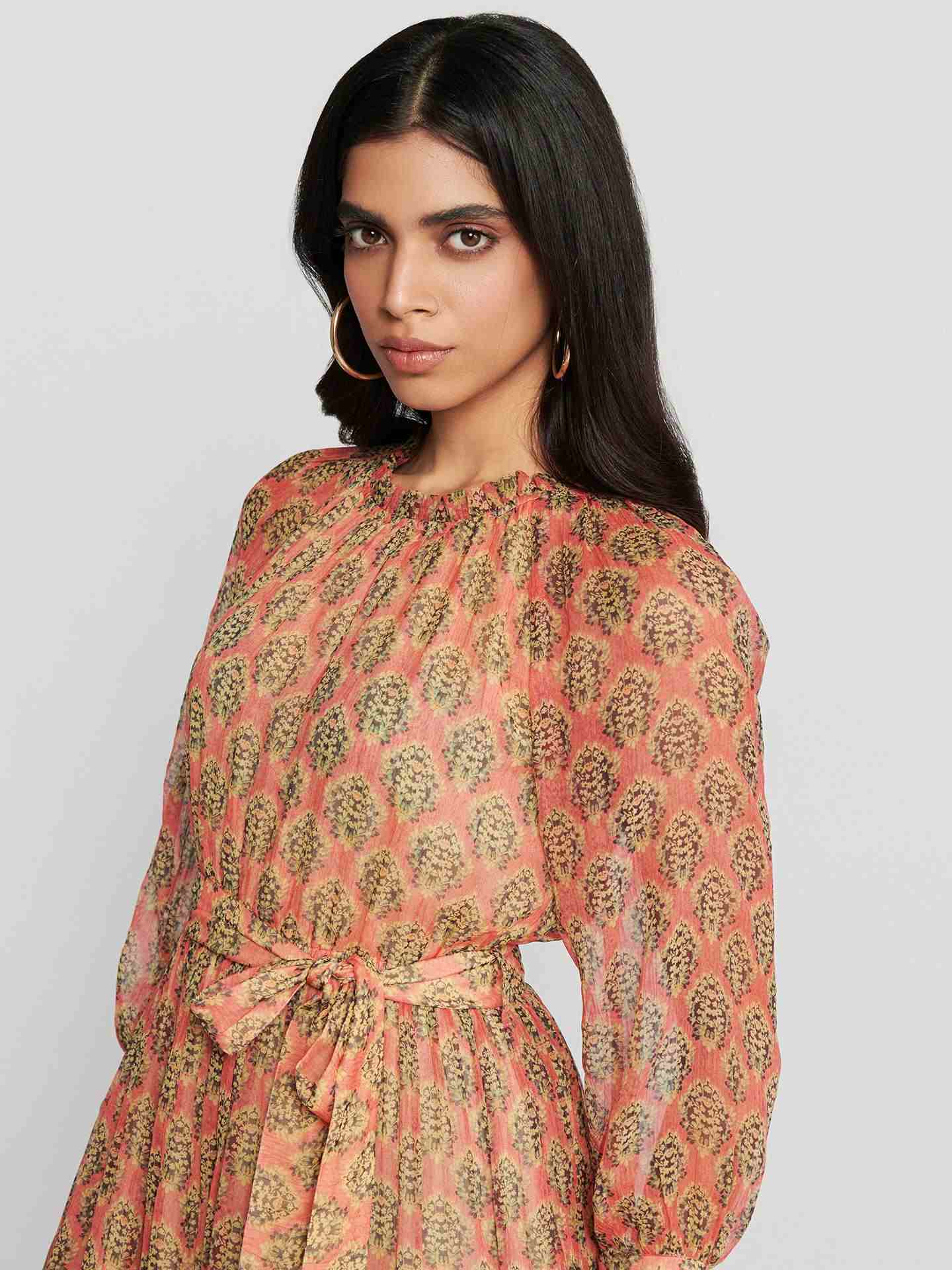 Coral Briella Long Dress