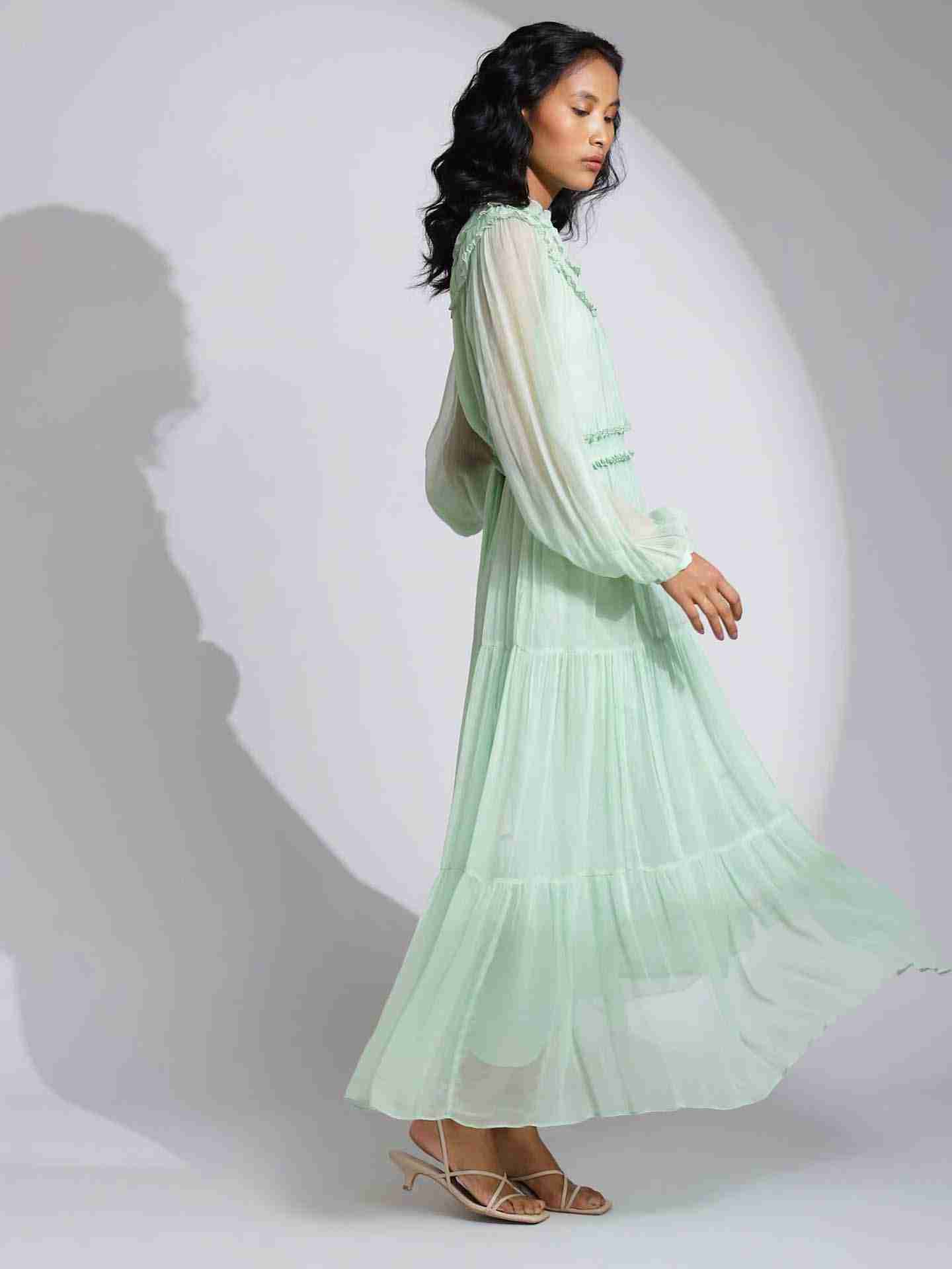 Mint Giana Maxi Dress
